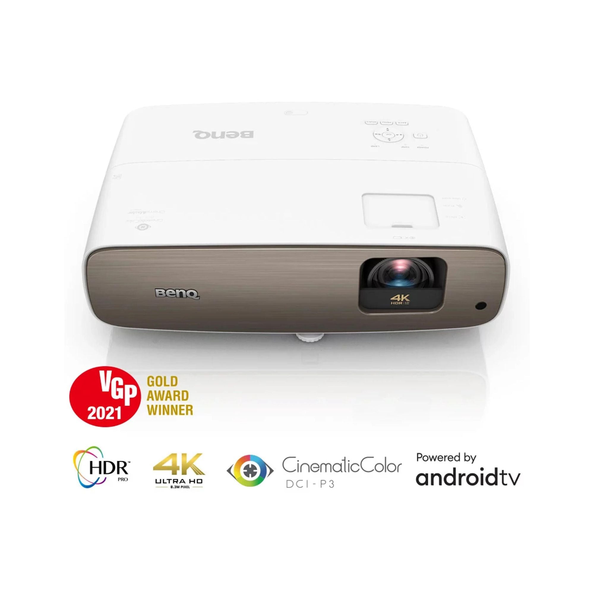 BenQ W2700i | 4K HDR Home Theater Projector with Android TV, BenQ, 4K HDR Projector - AVStore.in