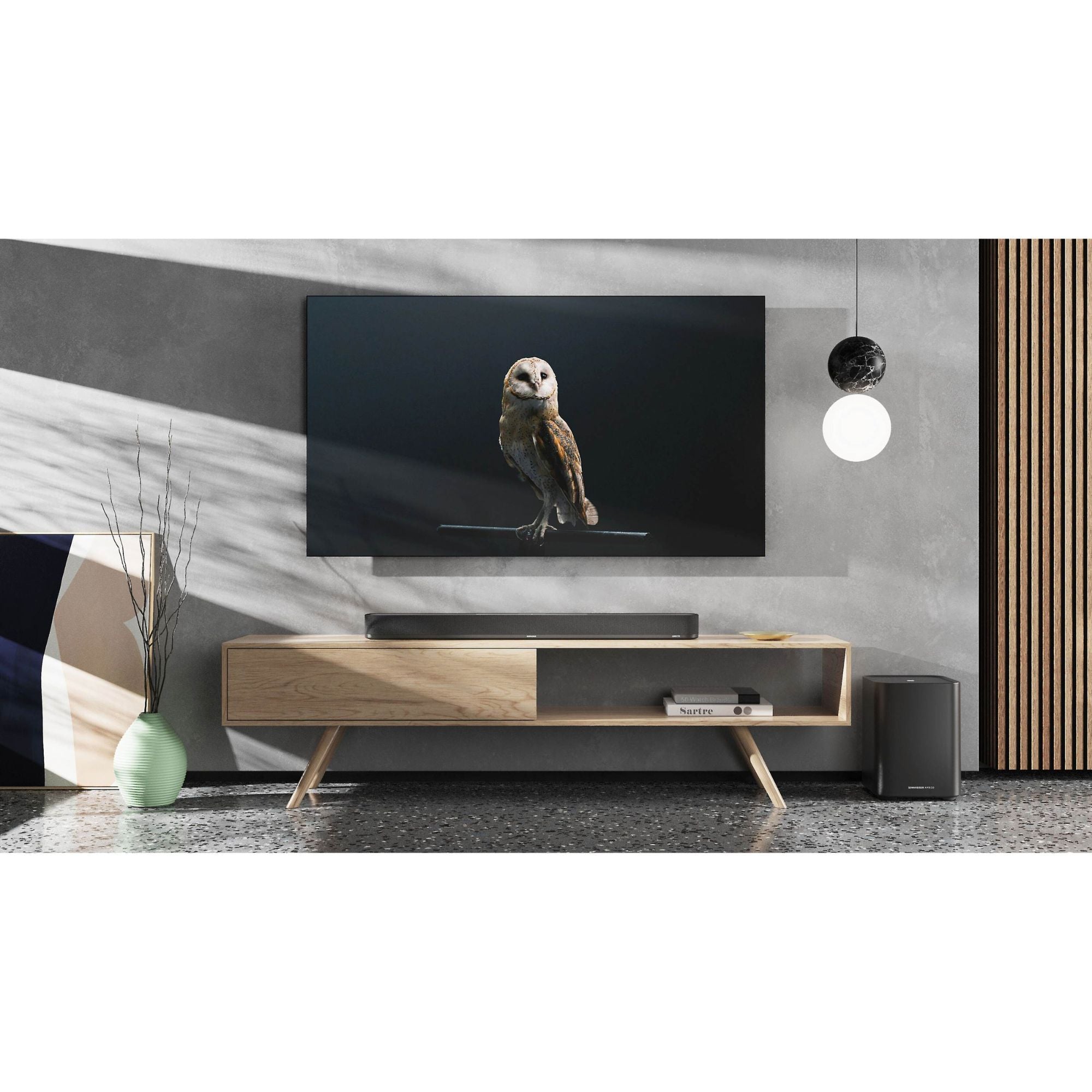 Sennheiser AMBEO 400W 7.1.4-Channel Dolby Atmos Soundbar Plus, Sennheiser, Soundbar - AVStore.in