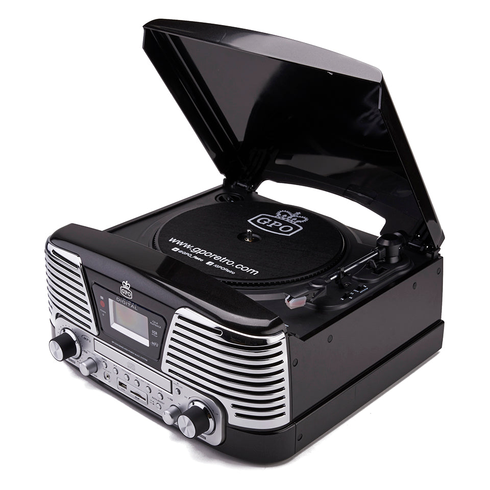 GPO Retro Memphis Turntable - AVStore