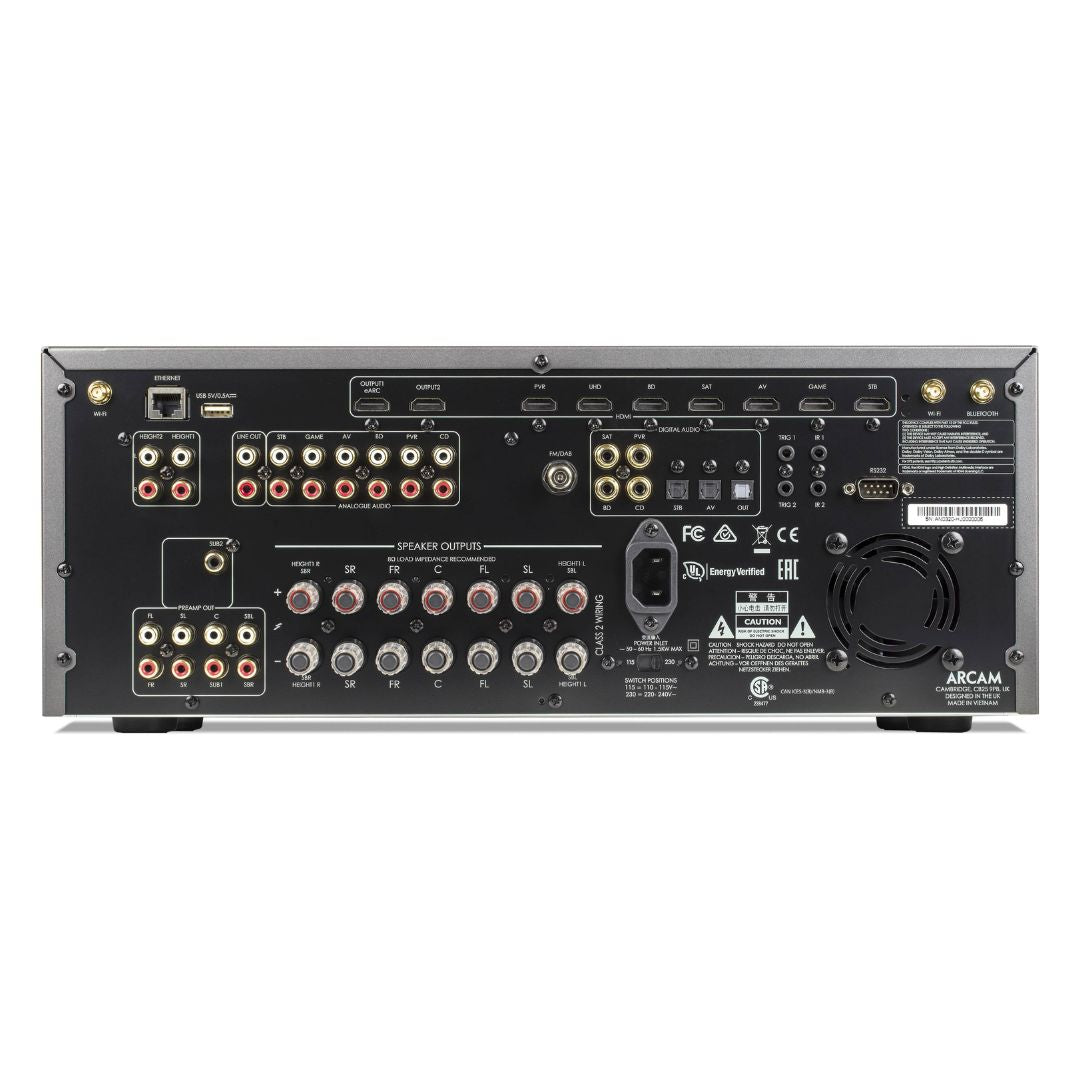 Arcam AVR11 - HDMI 2.1 Class AB 7.2 Channel AV Receiver - AVStore