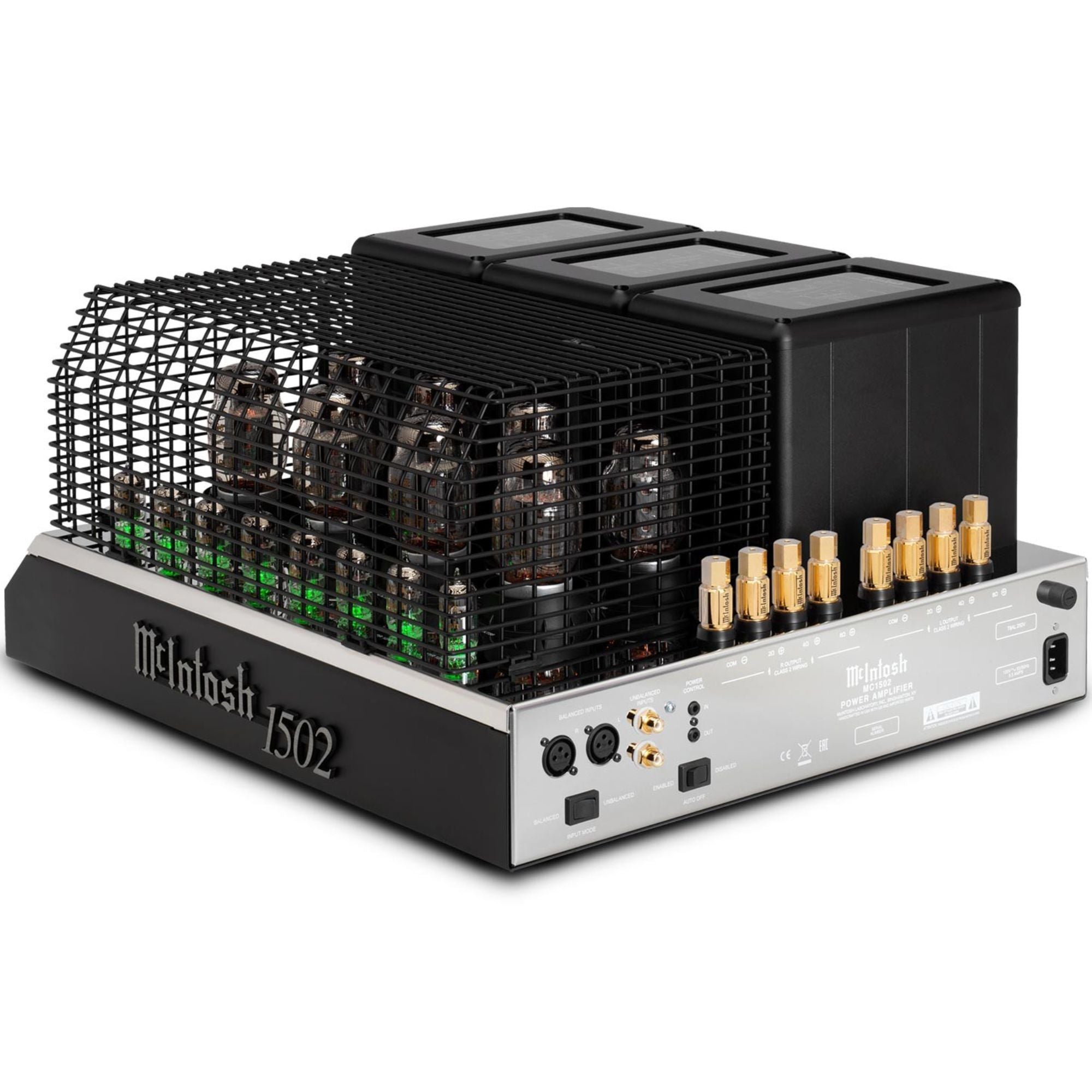 McIntosh Labs MC1502 - 2 Channel Vacuum Tube Power Amplifier - AVStore
