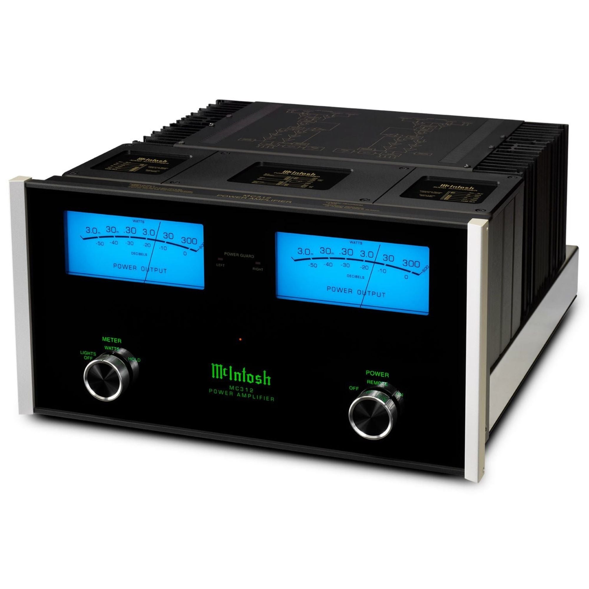 McIntosh Labs MC312 - 2 Channel Solid State Power Amplifier - AVStore