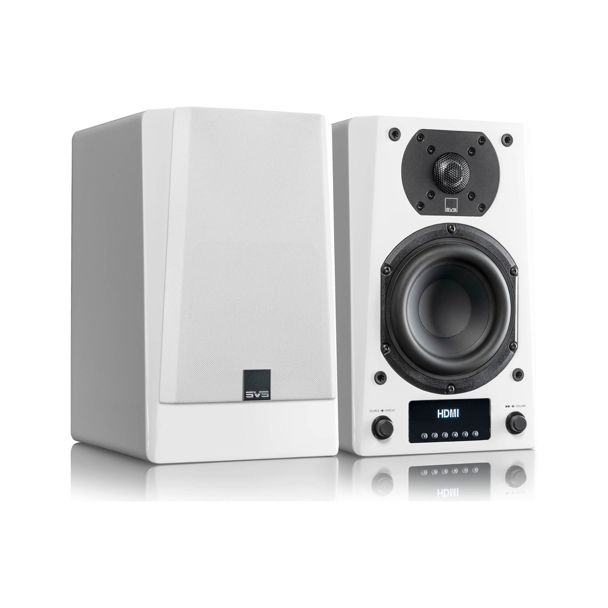 SVS Prime Wireless Pro - Active Bookshelf Speaker - Pair - AVStore