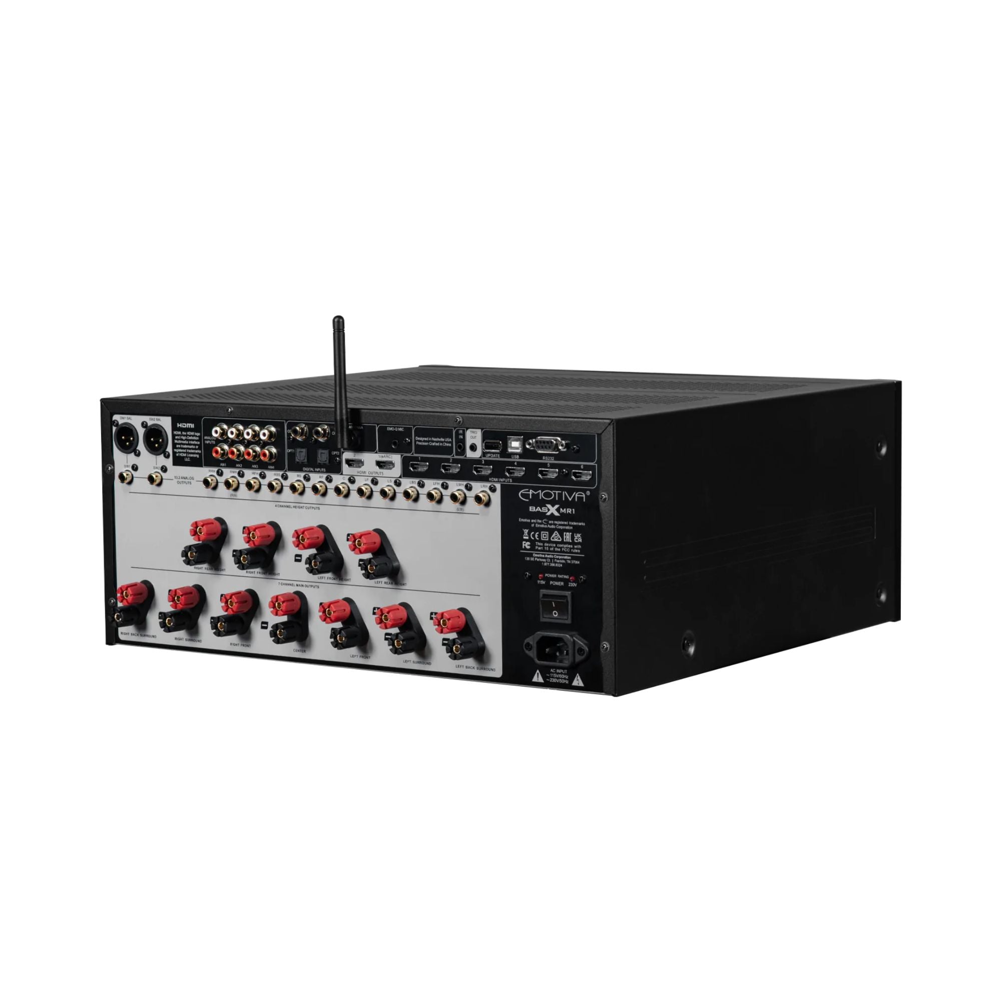 Emotiva BasX MR1 - 11.2 Channel AV Receiver - AVStore