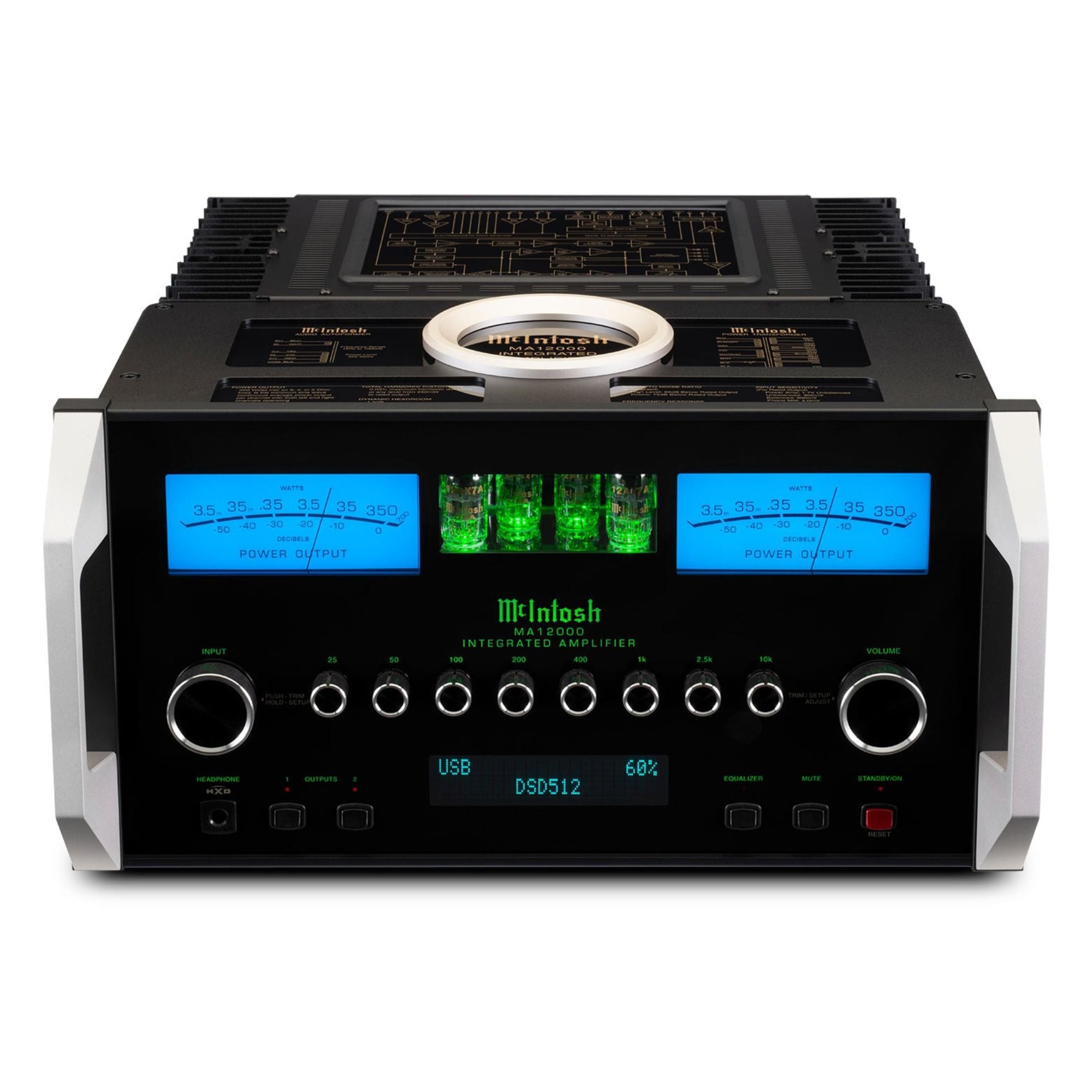 McIntosh Labs MA12000 - 2 Channel Hybrid Integrated Amplifier - AVStore
