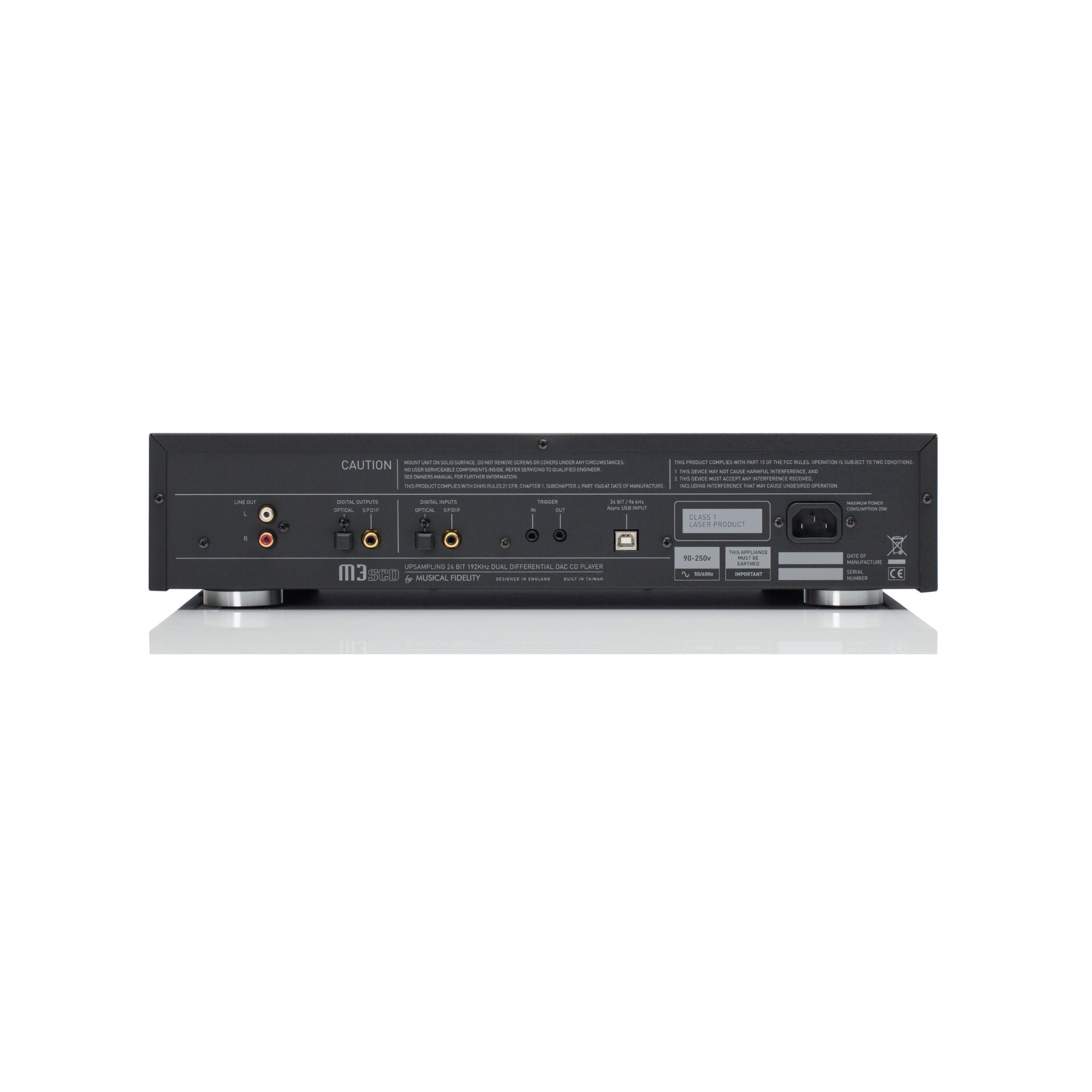 Musical Fidelity M3scd - CD Player, Musical Fidelity, CD Player - AVStore.in