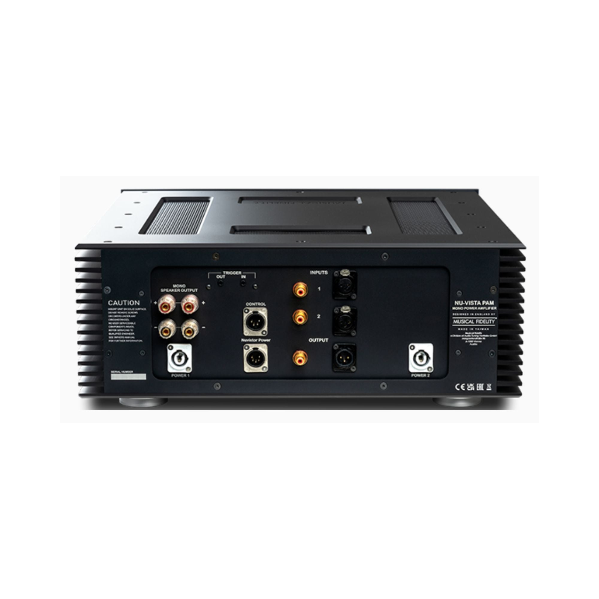 Musical Fidelity Nu-Vista PAM - Power Amplifier, Musical Fidelity, Power Amplifier - AVStore.in