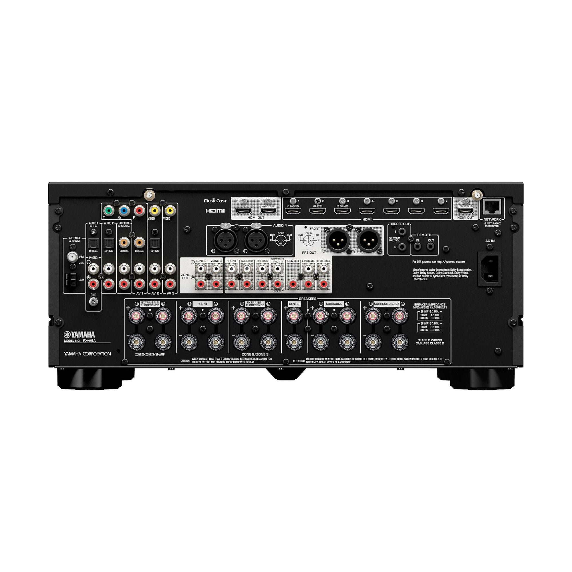 Yamaha AVENTAGE RX-A6A - 9.2 Channel 8K AV Receiver, Yamaha, AV Receiver - AVStore.in