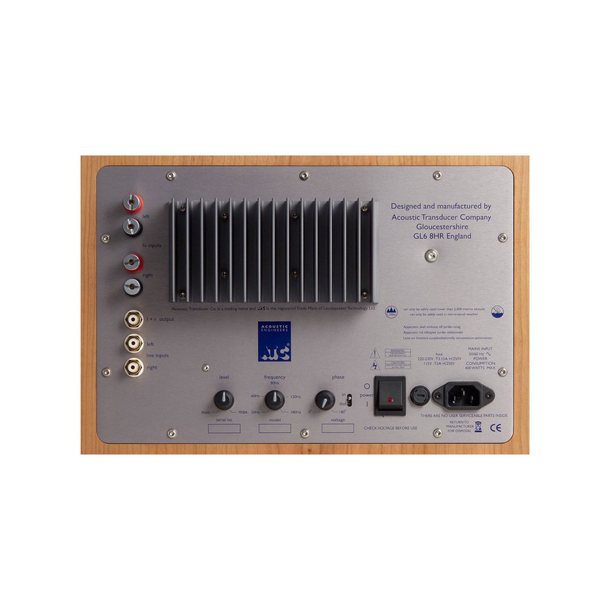 ATC C1 Sub Mk2 - 12inch Powered Subwoofer, ATC, Subwoofer - AVStore.in