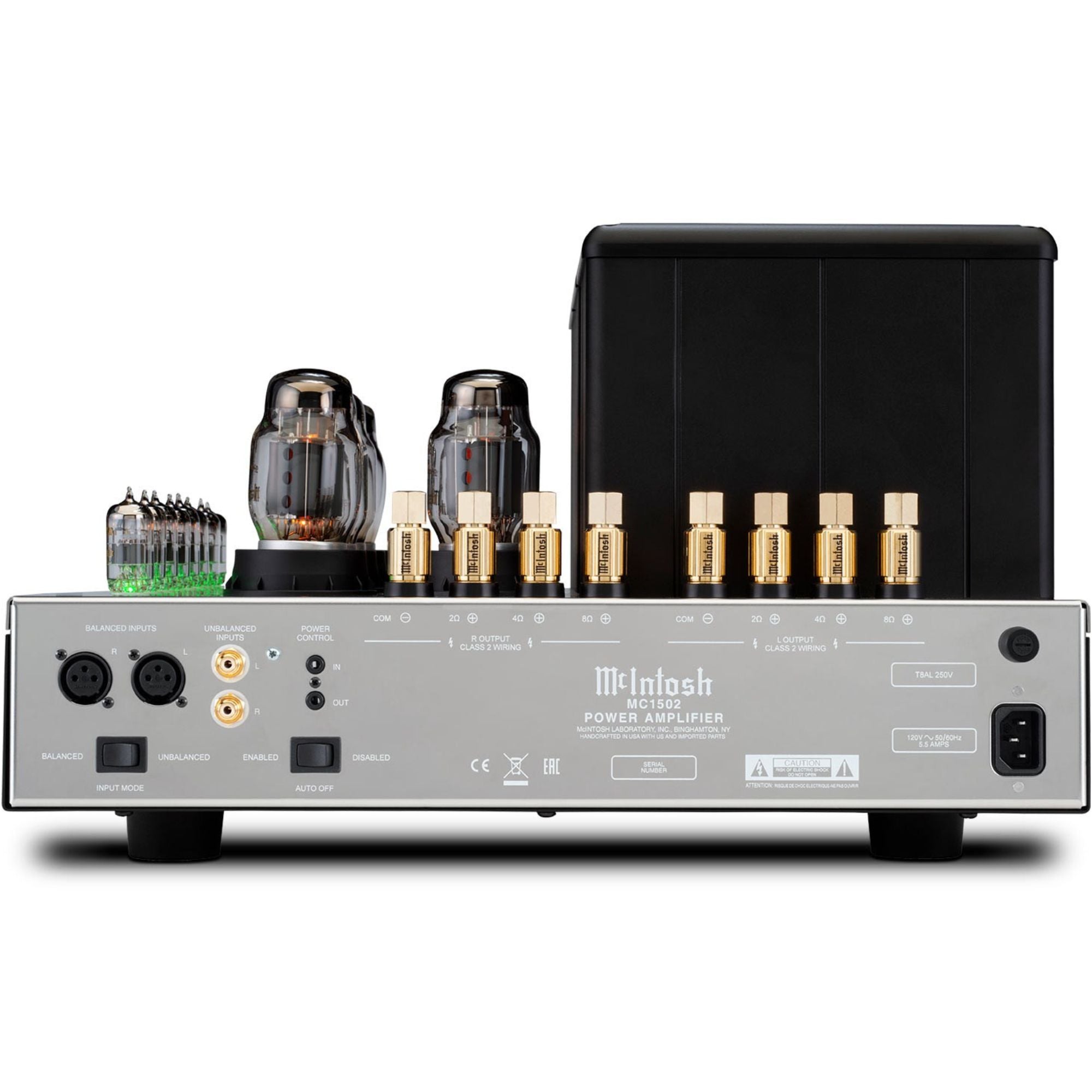 McIntosh Labs MC1502 - 2 Channel Vacuum Tube Power Amplifier - AVStore