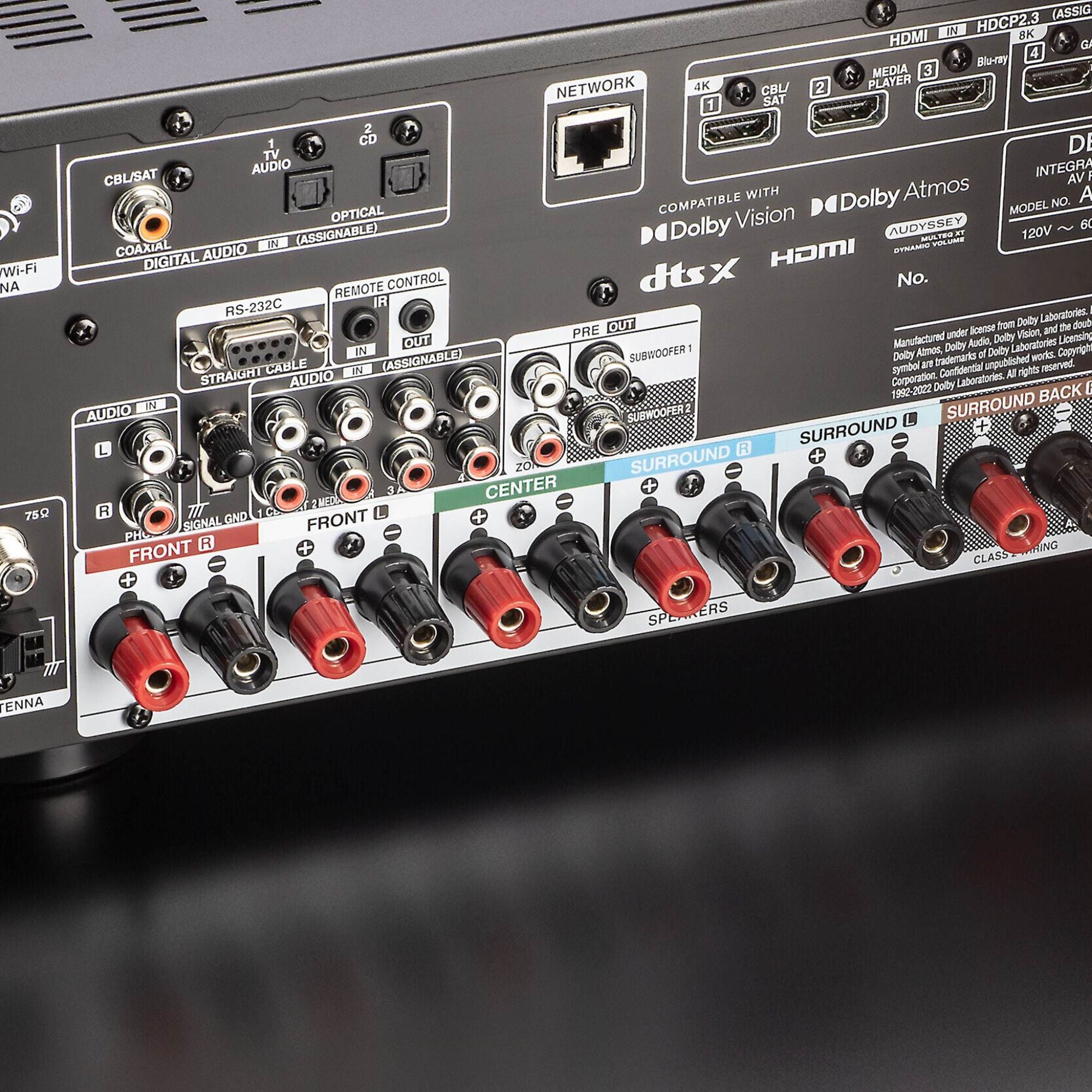 Denon AVR-X2800H - 7.2 Channel 8K AV Receiver, Denon, AV Receiver - AVStore.in