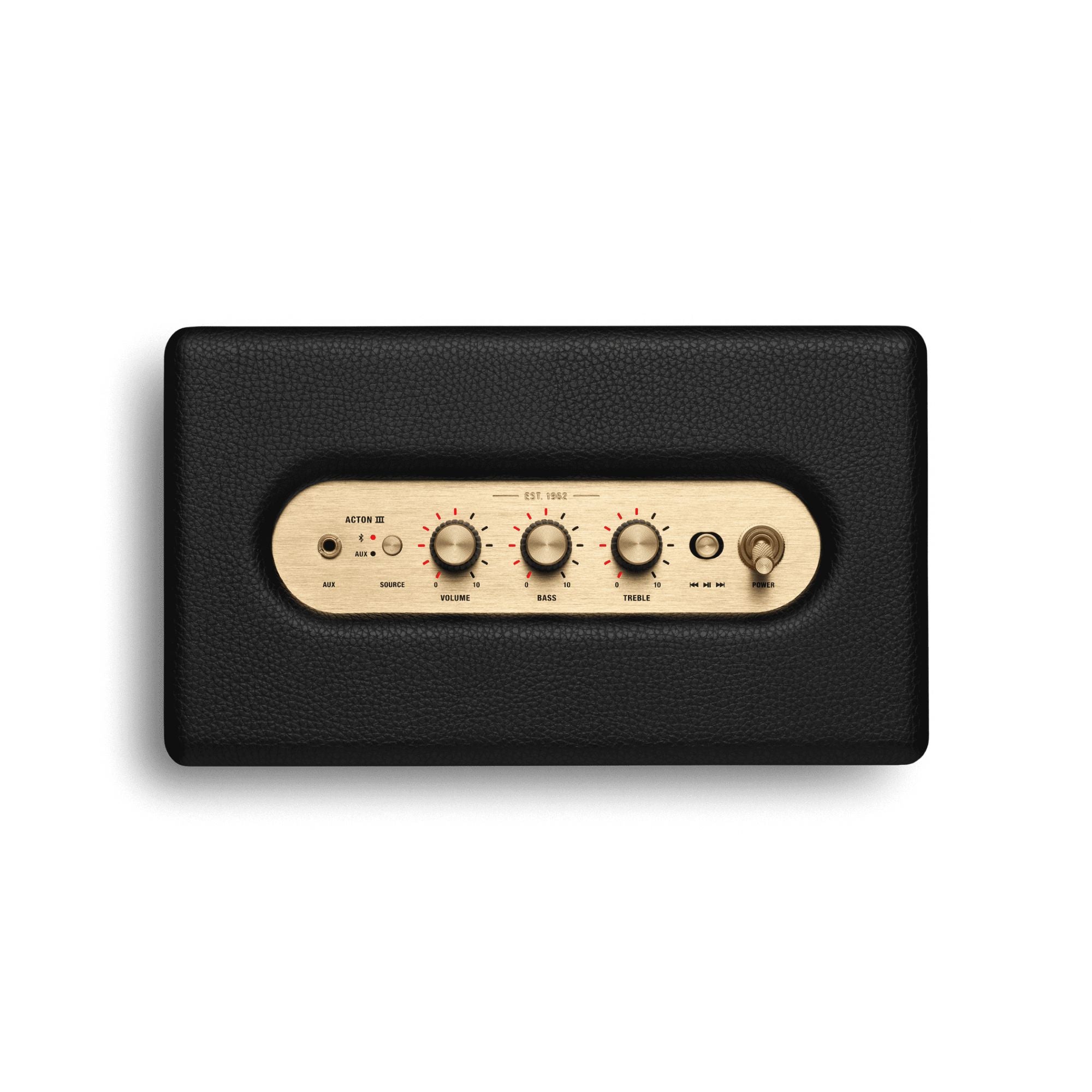 Marshall Acton III - The Small But Mighty Workhorse Re-Engineered With a Wider Soundstage, Marshall, Bluetooth Speaker - AVStore.in