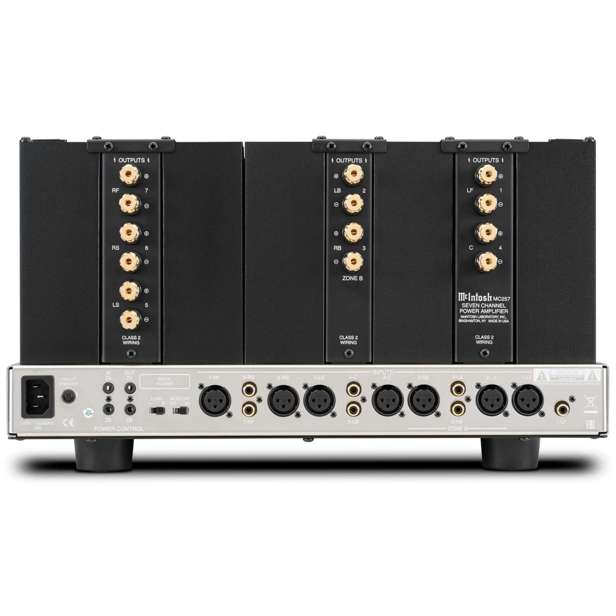 McIntosh Labs MC257 - 7-Channel Solid State Power Amplifier - AVStore