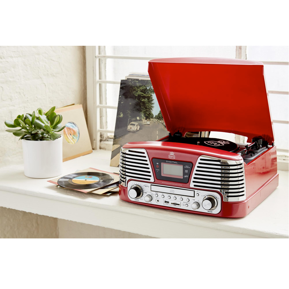GPO Retro Memphis Turntable - AVStore