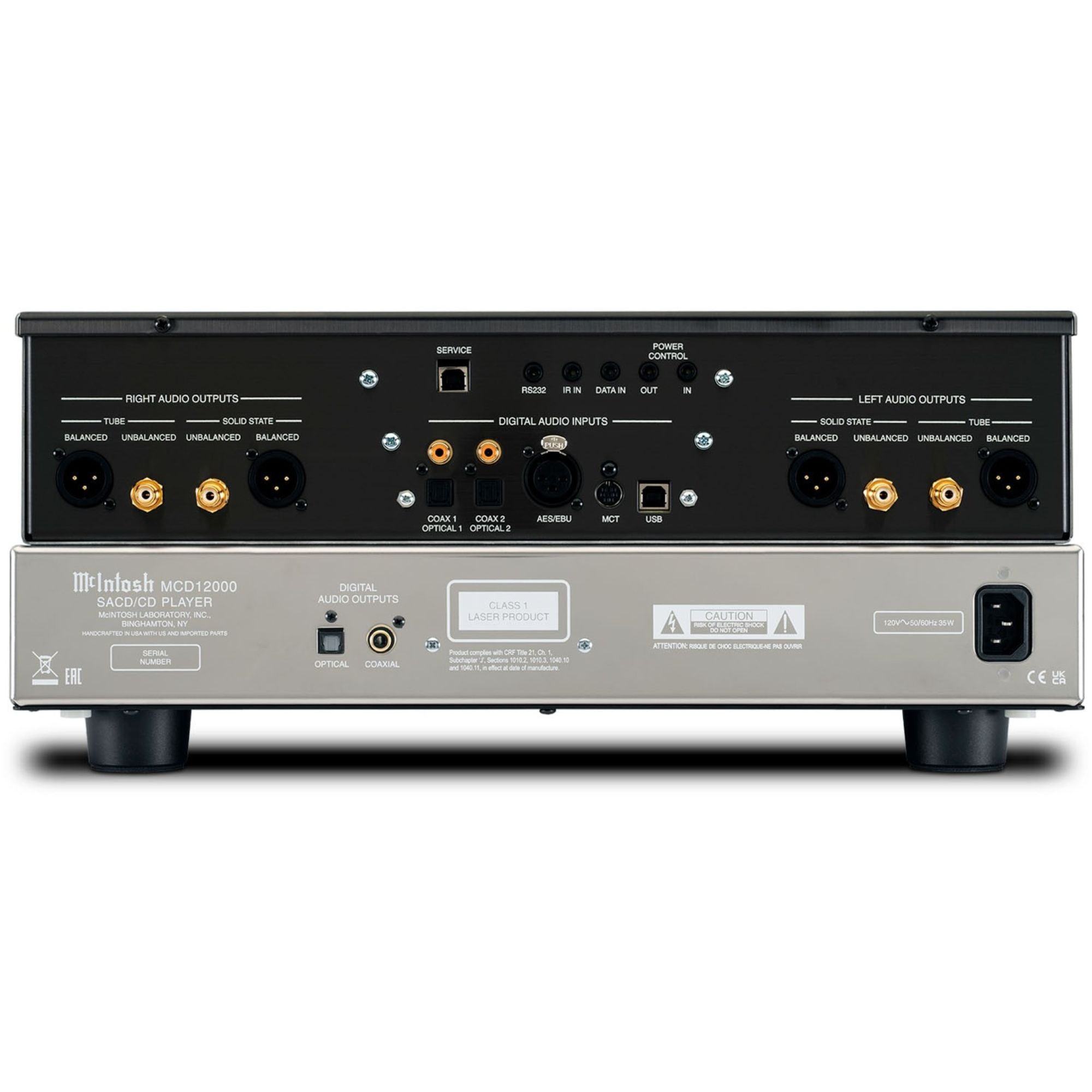 McIntosh Labs MCD12000 - 2 Channel SACD/CD Player - AVStore