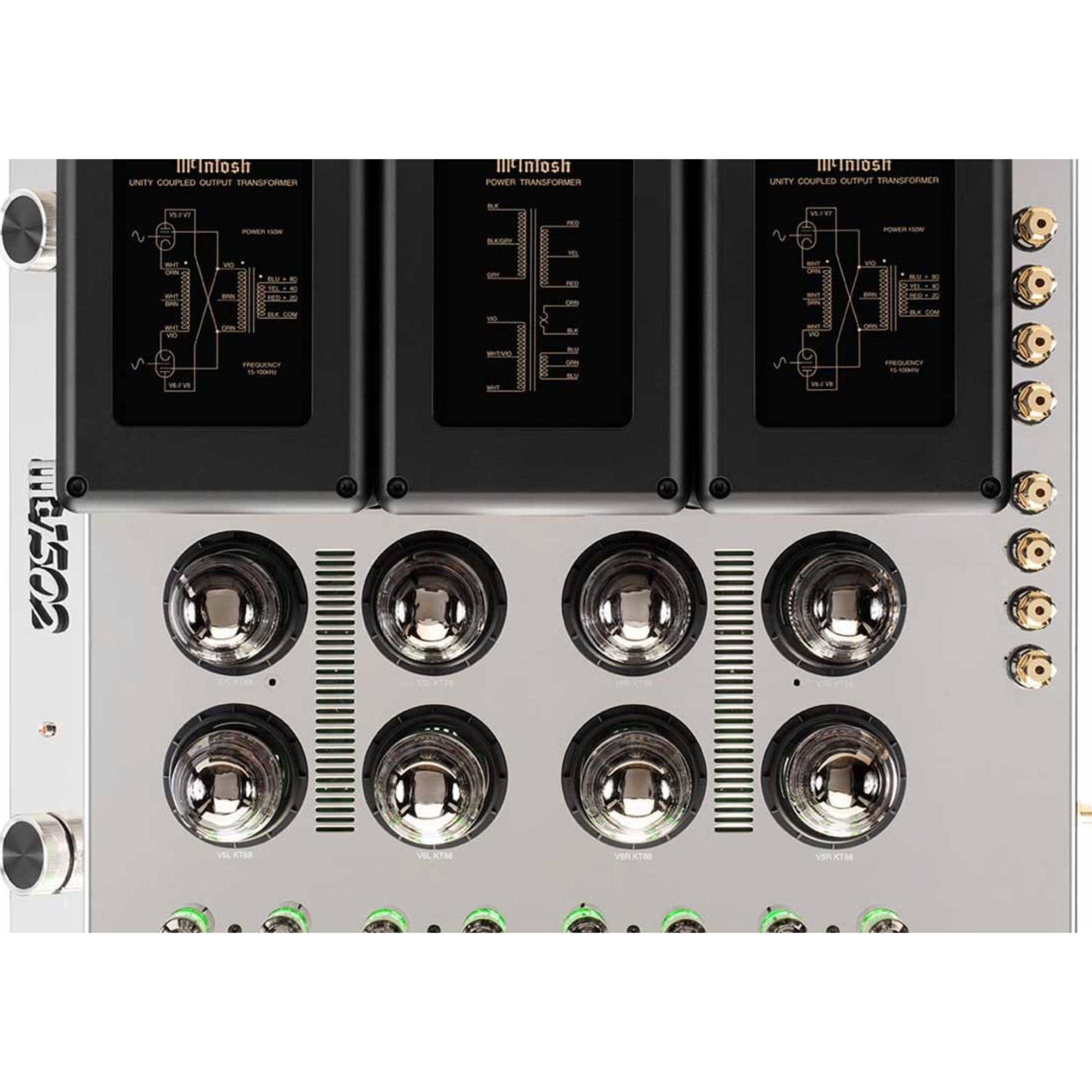 McIntosh Labs MC1502 - 2 Channel Vacuum Tube Power Amplifier - AVStore
