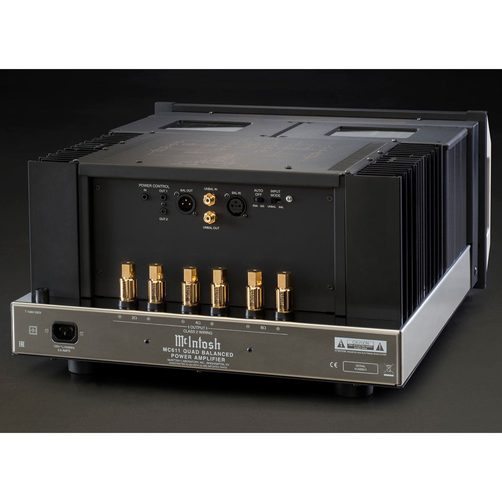 McIntosh Labs MC611 - 1 Channel Solid State Power Amplifier - AVStore