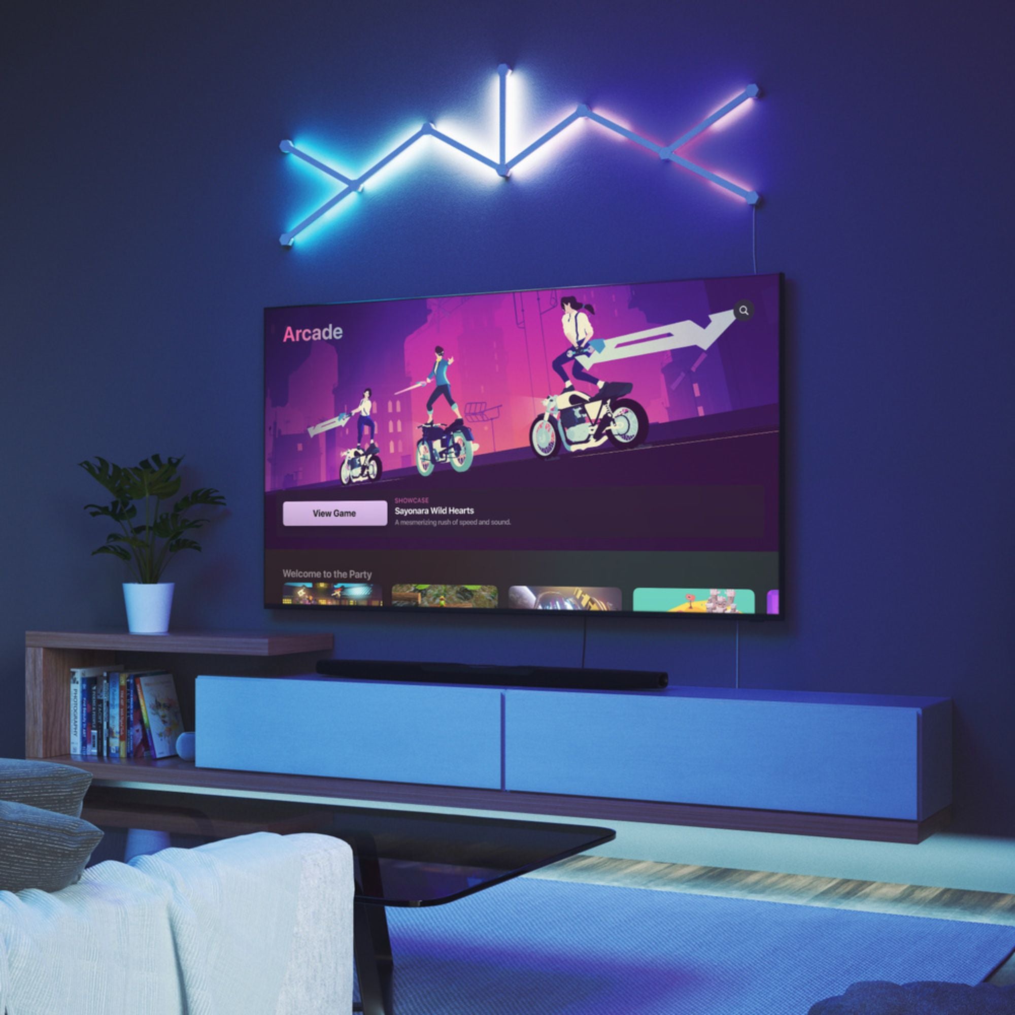 Nanoleaf Lines Smarter Kit (9 LED Light Lines), Nanoleaf, LED Panels - AVStore.in