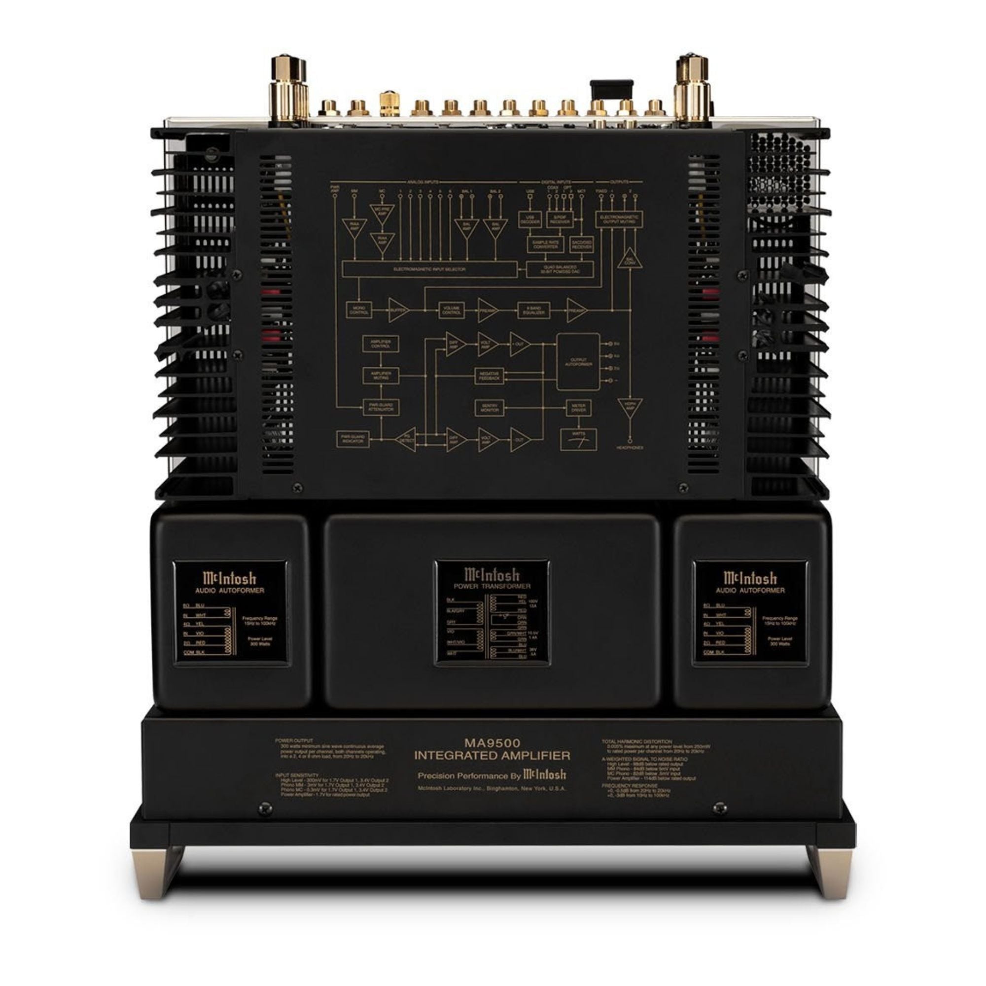McIntosh Labs MA9500 - 2 Channel Integrated Amplifier - AVStore