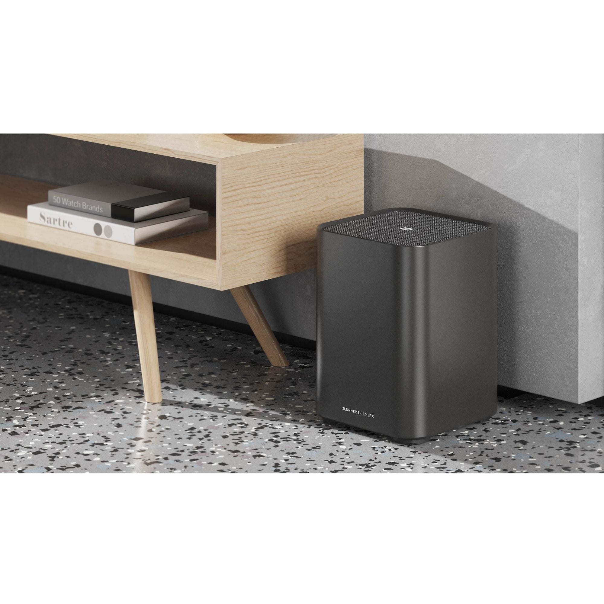 Sennheiser AMBEO Sub 8" 350W Wireless Subwoofer for AMBEO Soundbars, Sennheiser, Subwoofer - AVStore.in