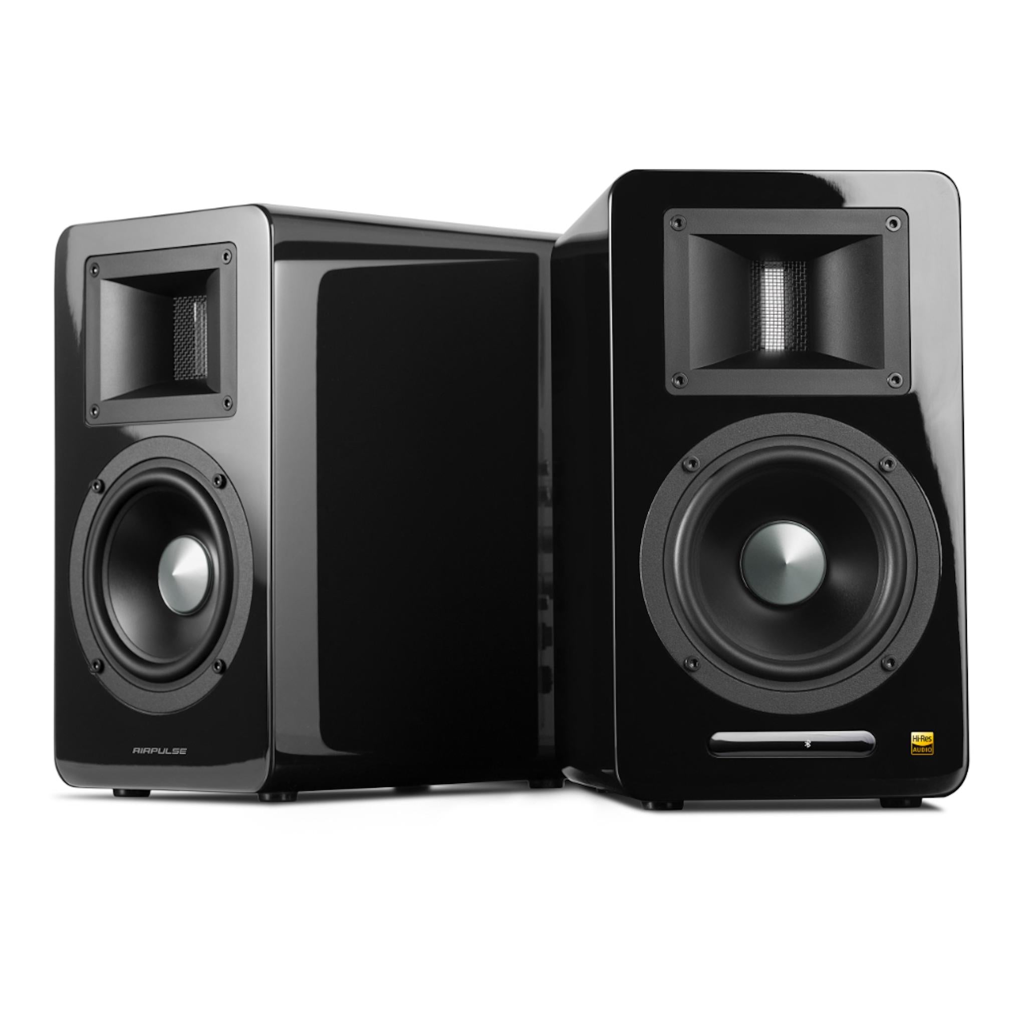 Airpulse A100 - Active Bookshelf Speaker - Pair - AVStore