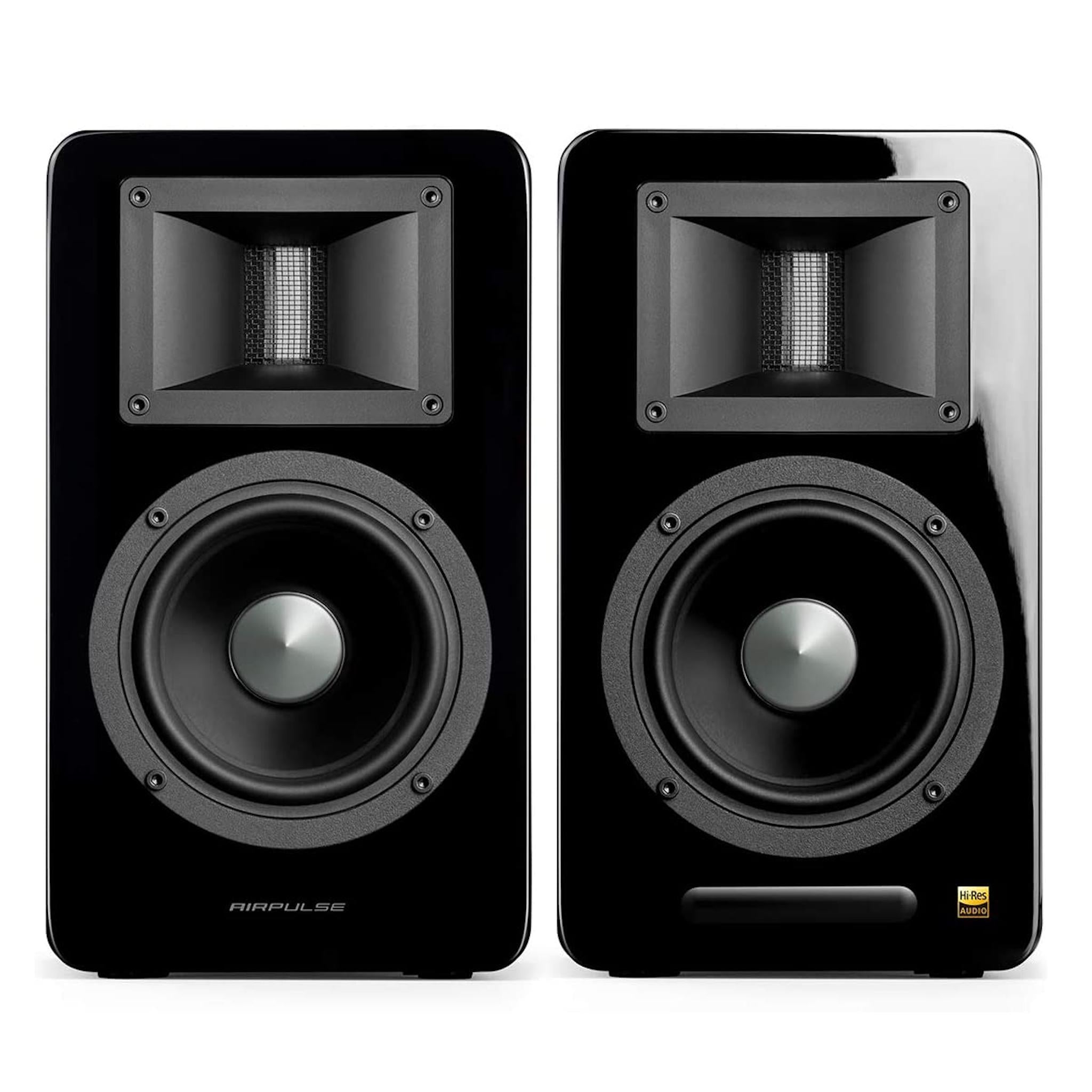 Airpulse A100 - Active Bookshelf Speaker - Pair - AVStore
