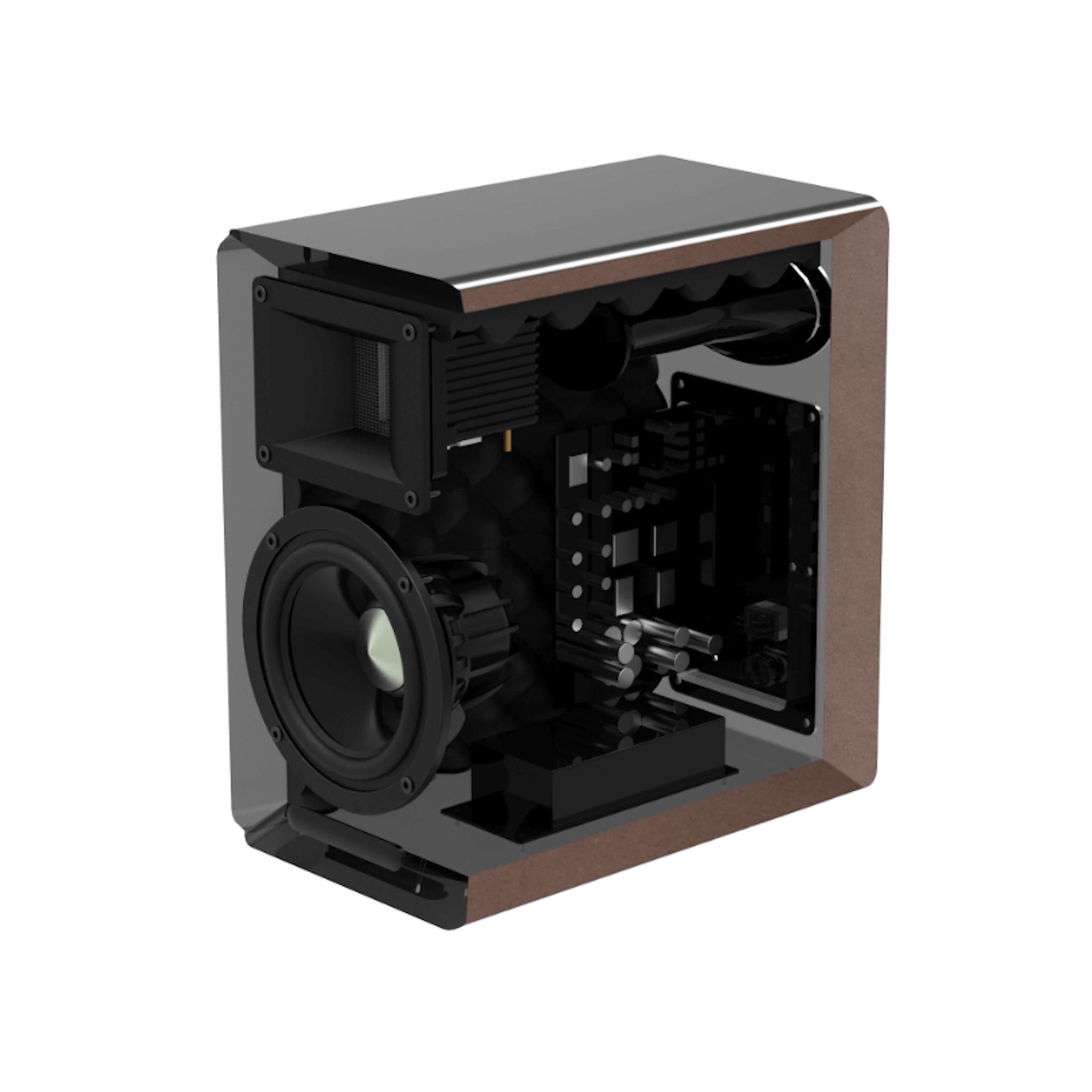 Airpulse A100 - Active Bookshelf Speaker - Pair - AVStore