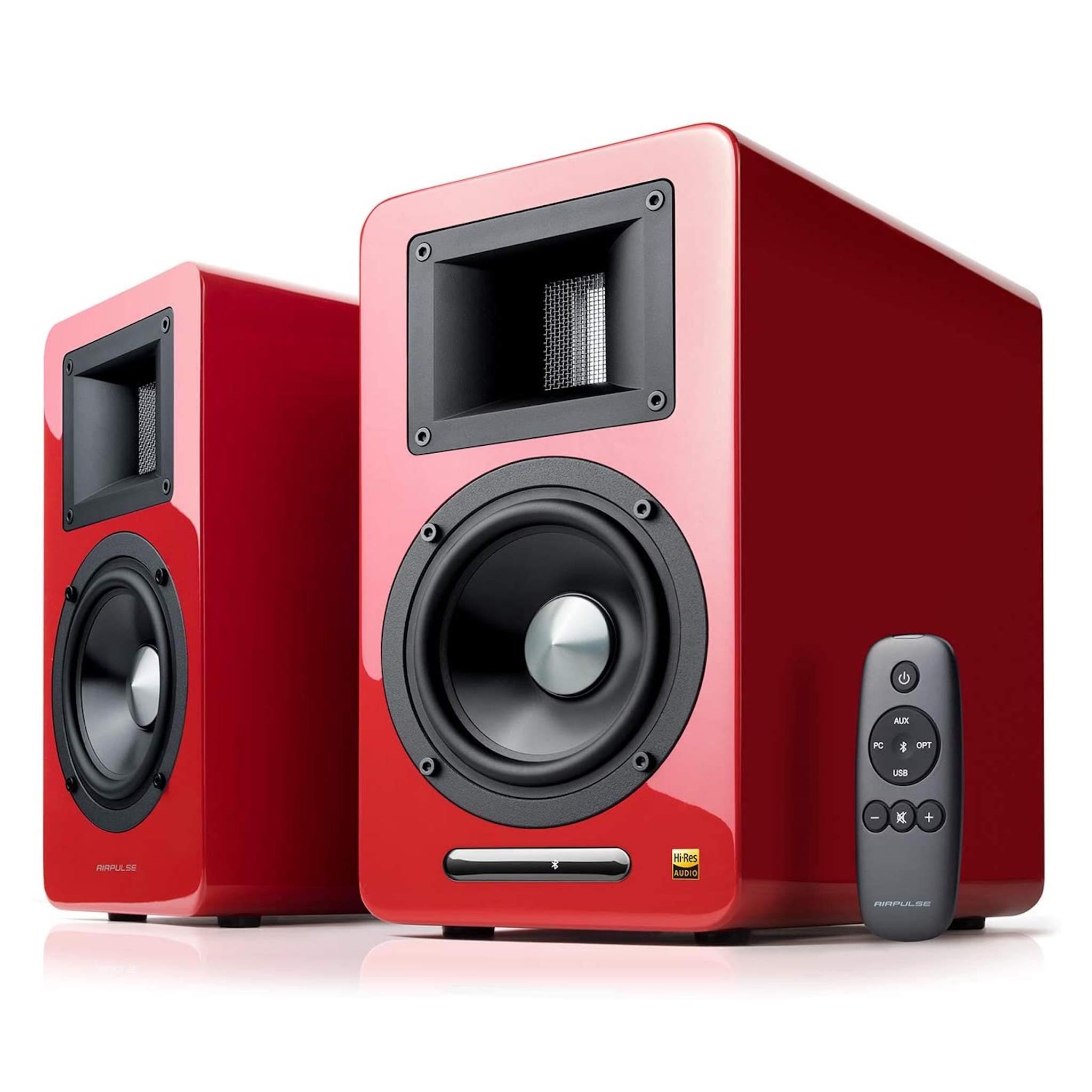 Airpulse A100 - Active Bookshelf Speaker - Pair - AVStore