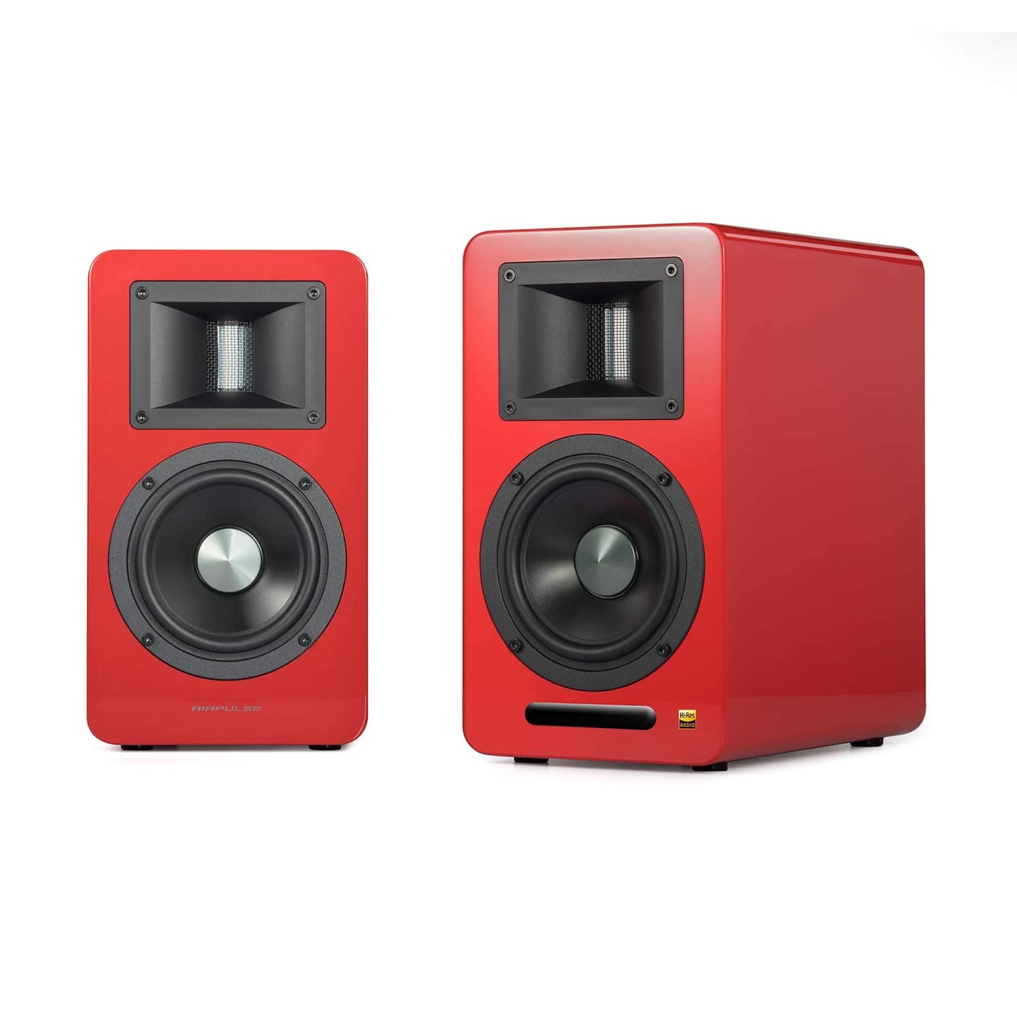Airpulse A100 - Active Bookshelf Speaker - Pair - AVStore