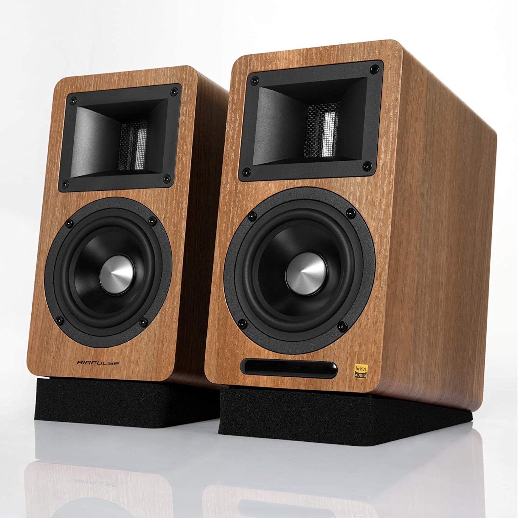 Airpulse A80 - Active Bookshelf Speaker - Pair - AVStore