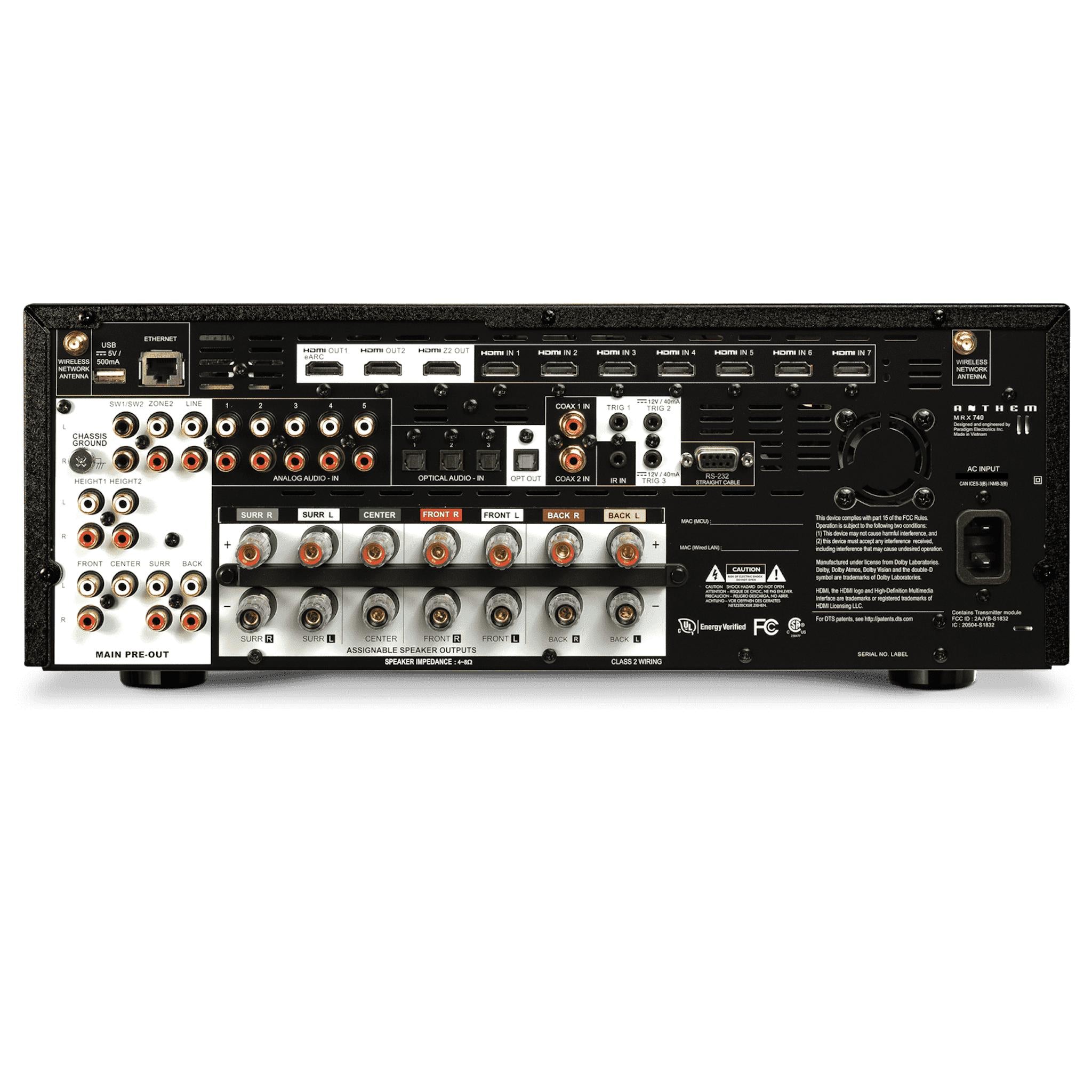 Anthem AV MRX 740 - 7.2 Channel AV Receiver - AVStore