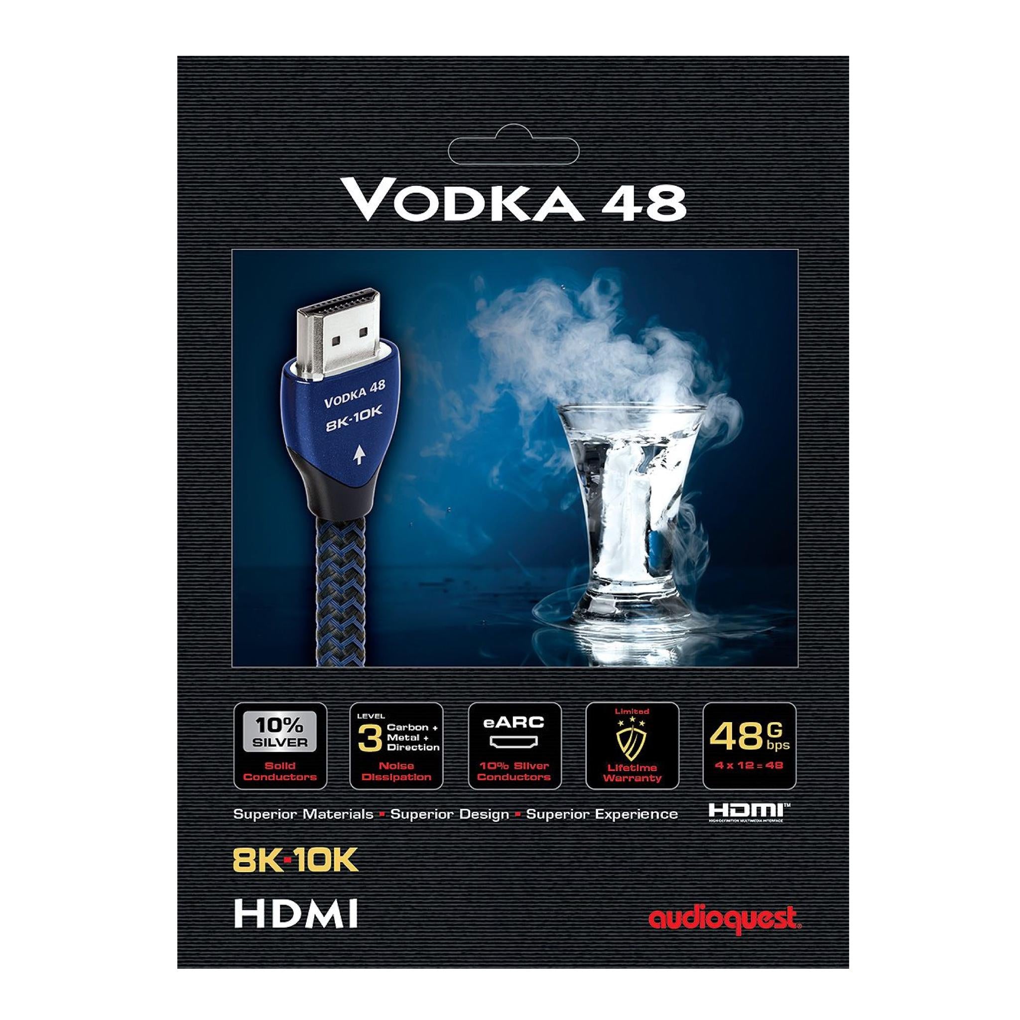 AudioQuest 8K HDMI Cable - Vodka 48 - AVStore