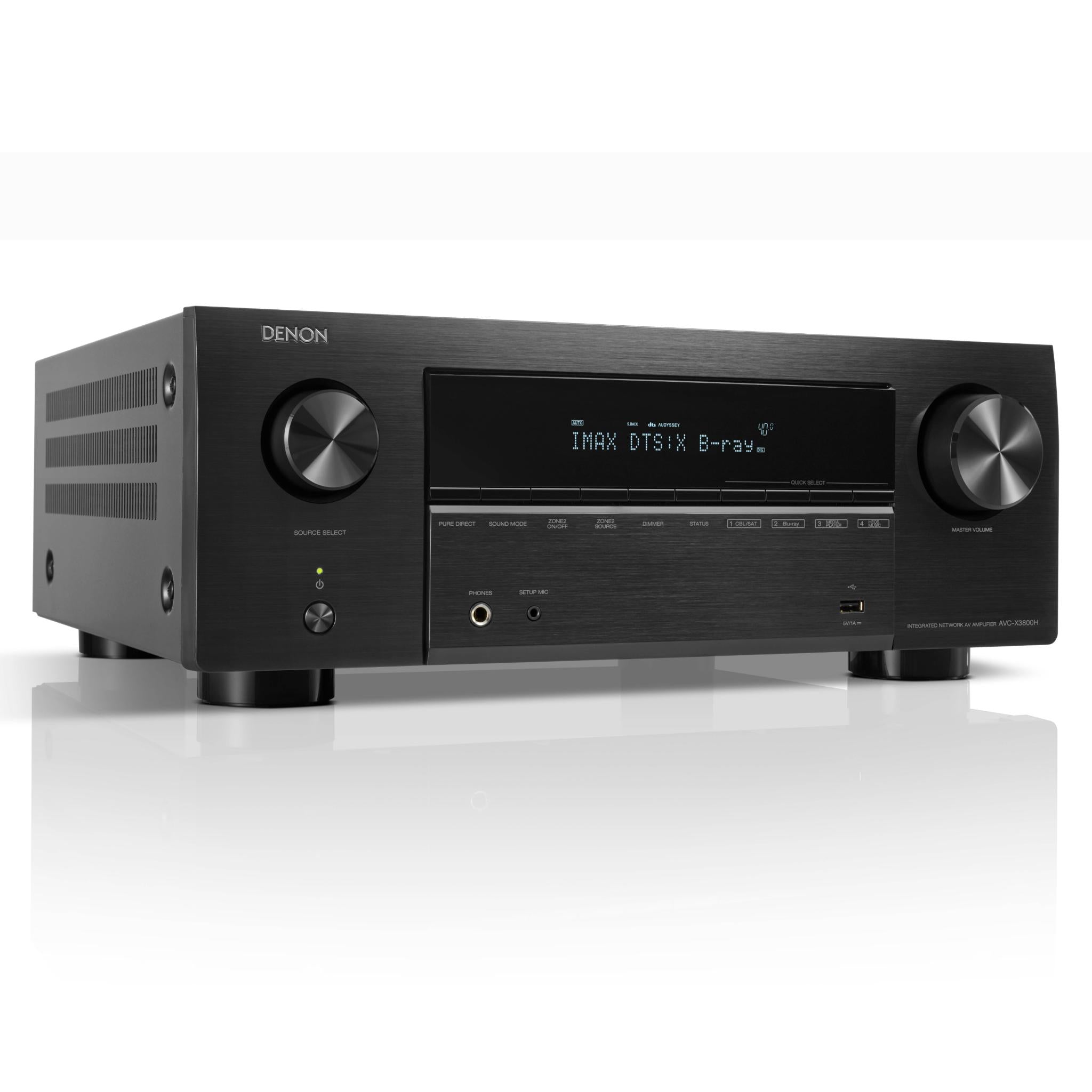 Denon AVC-X3800H - 9.4 Channel 8K AV Receiver - AVStore