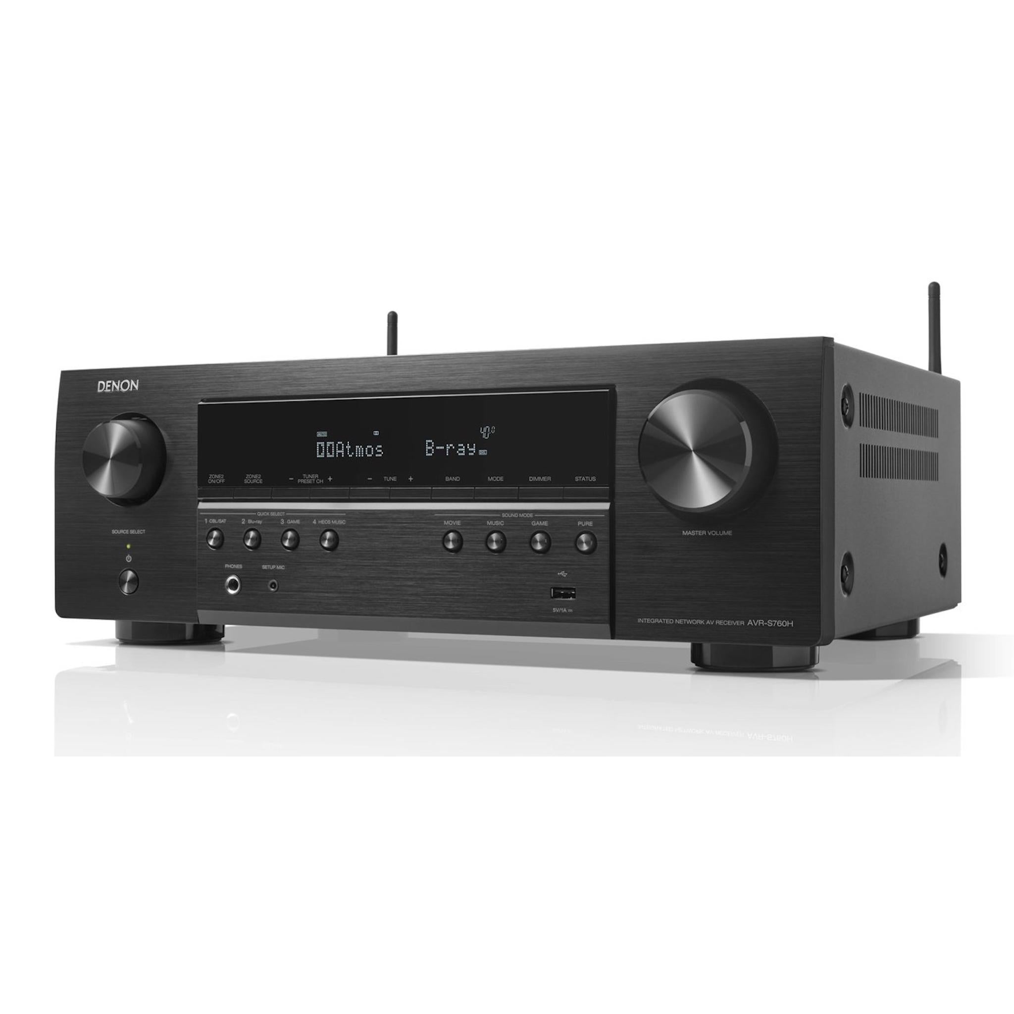 Denon AVR-S760H - 7.2 Channel 8K AV Receiver - AVStore