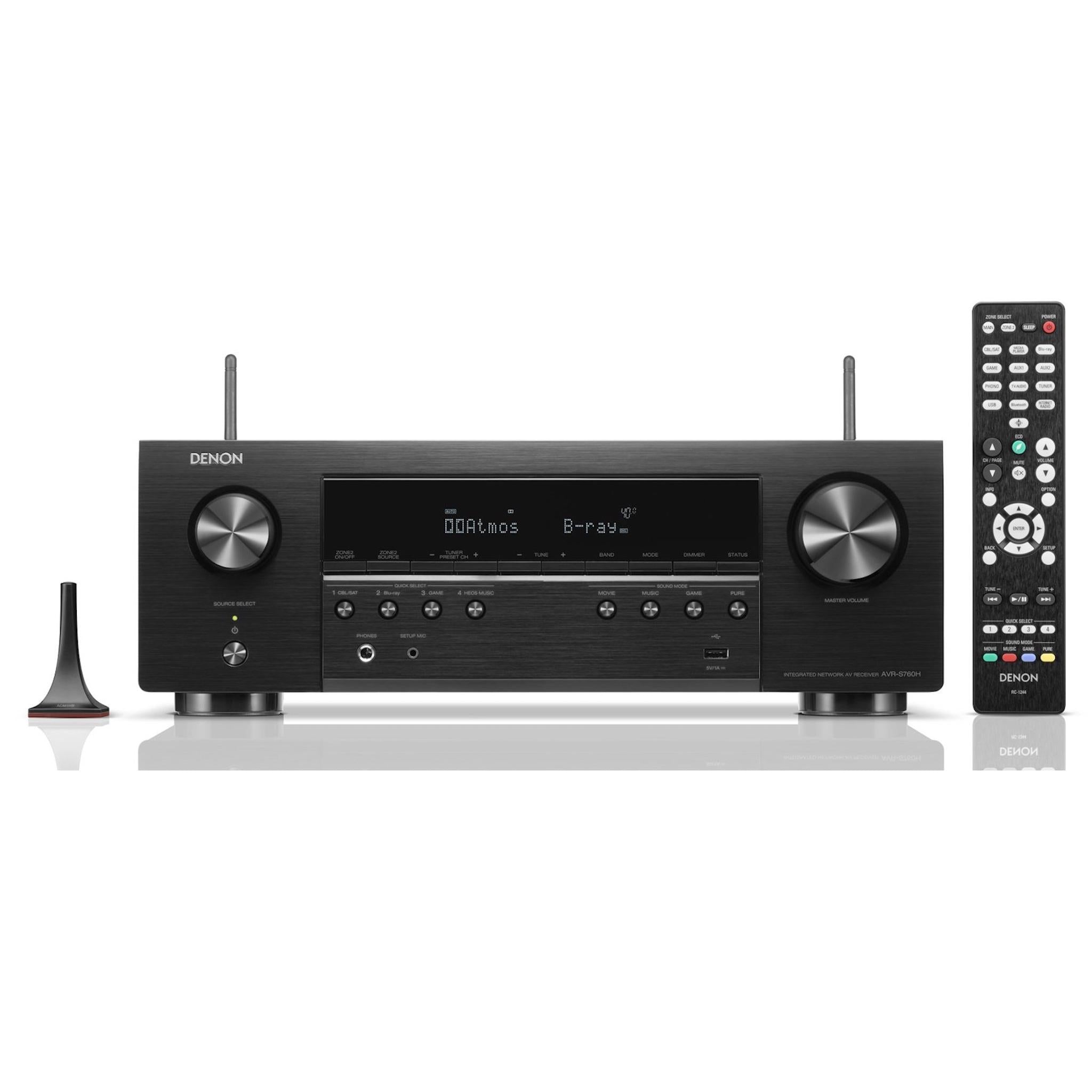 Denon AVR-S760H - 7.2 Channel 8K AV Receiver - AVStore