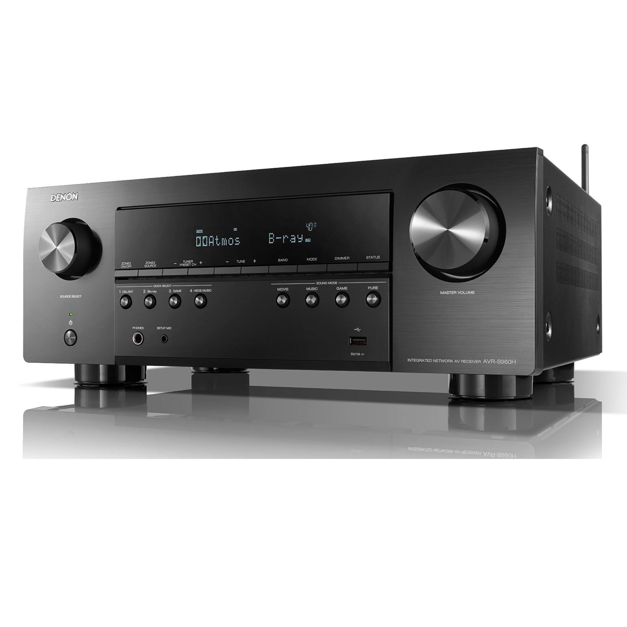 Denon AVR-S960H - 7.2 Channel AV Receiver - AVStore