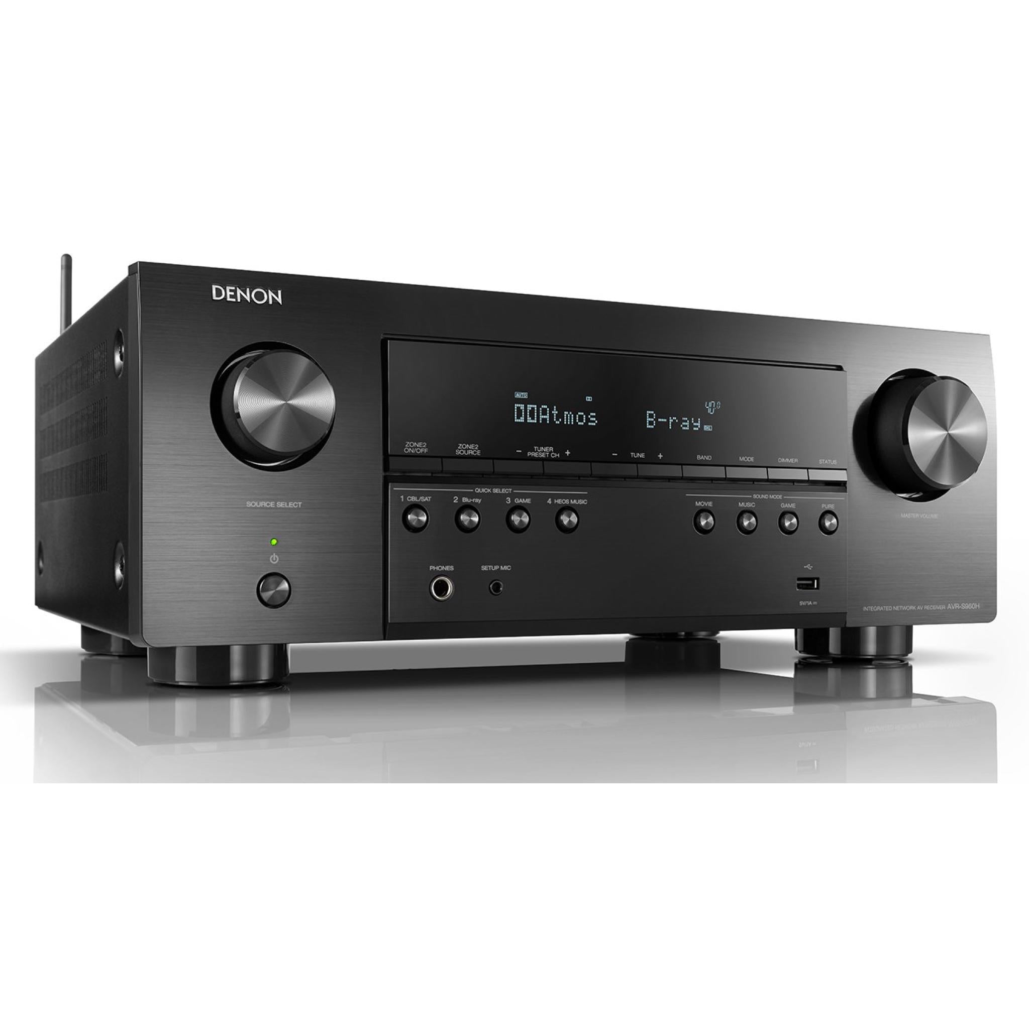 Denon AVR-S960H - 7.2 Channel AV Receiver - AVStore