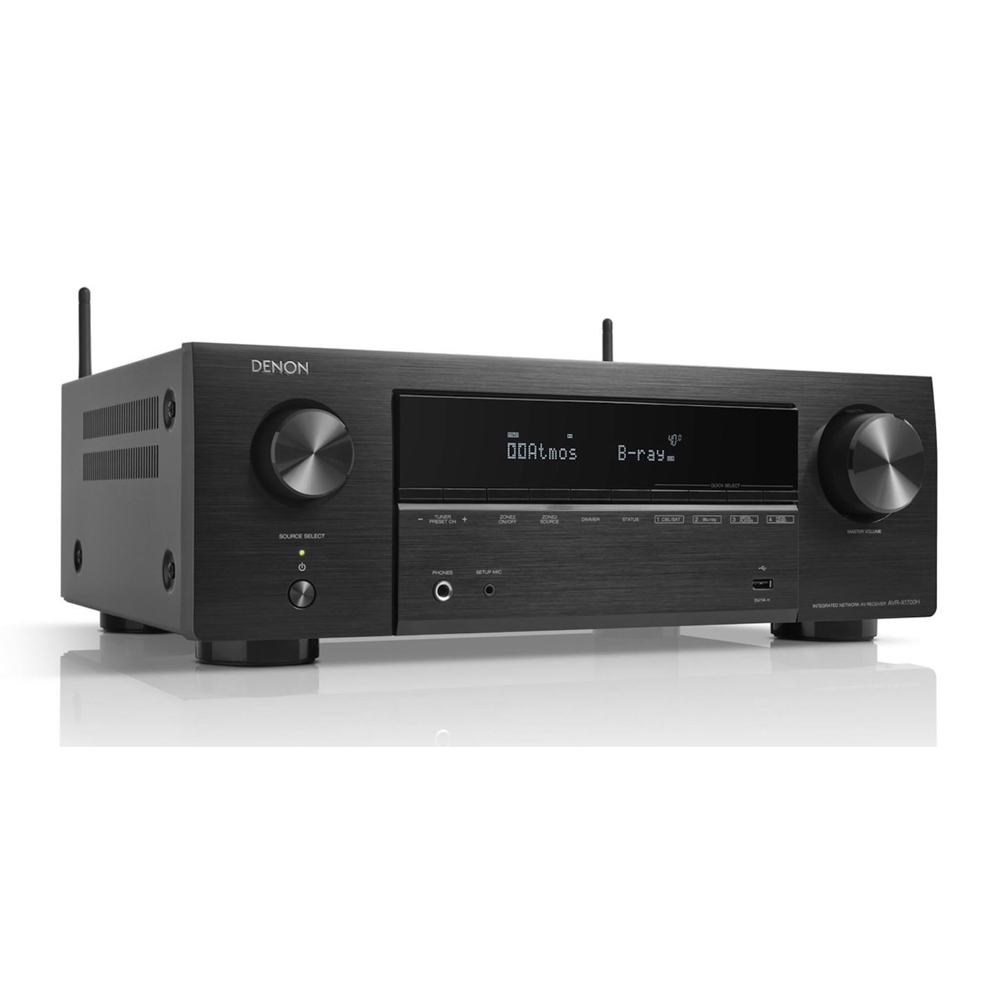 Denon AVR-X1700H - 7.2 Channel AV Receiver - AVStore
