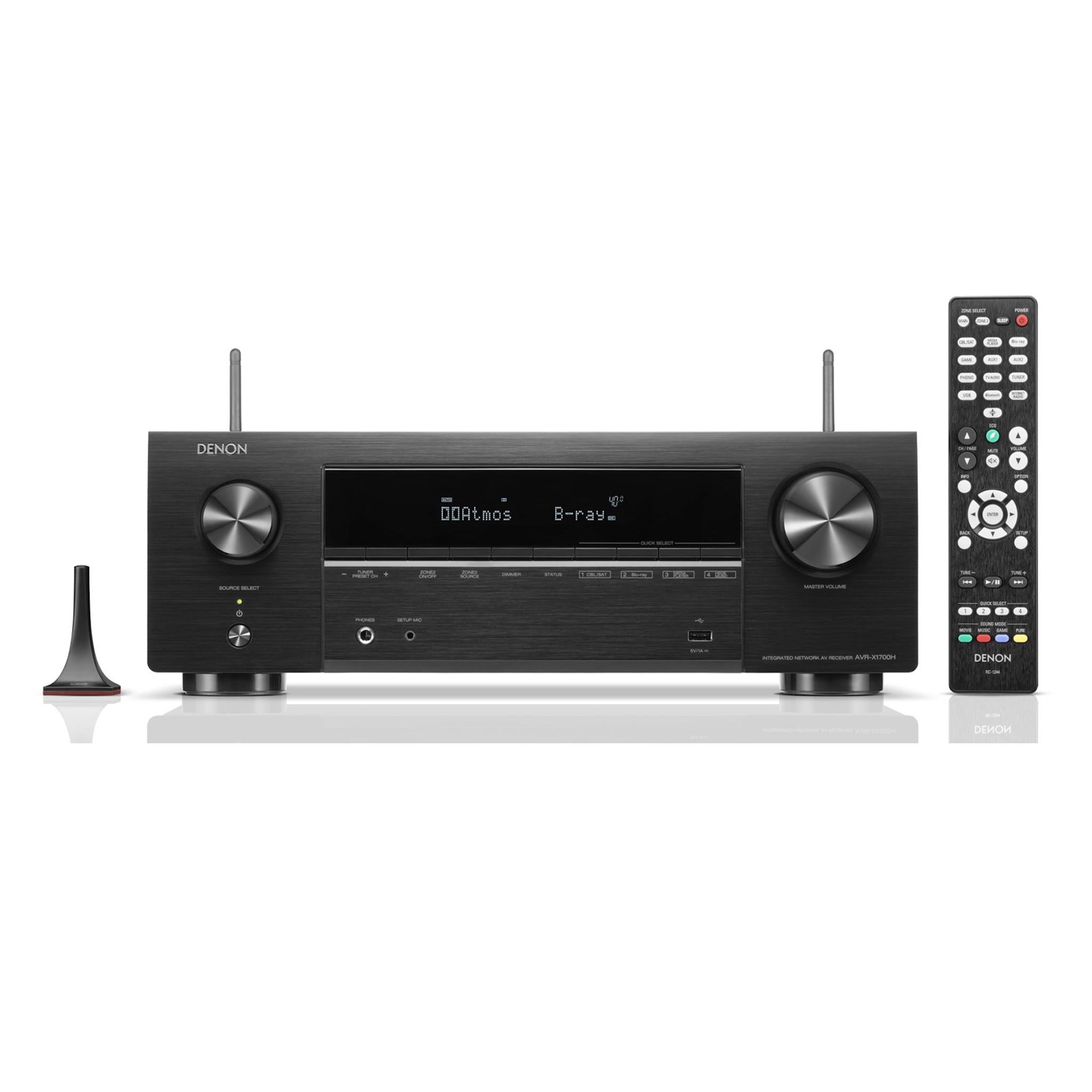 Denon AVR-X1700H - 7.2 Channel AV Receiver - AVStore