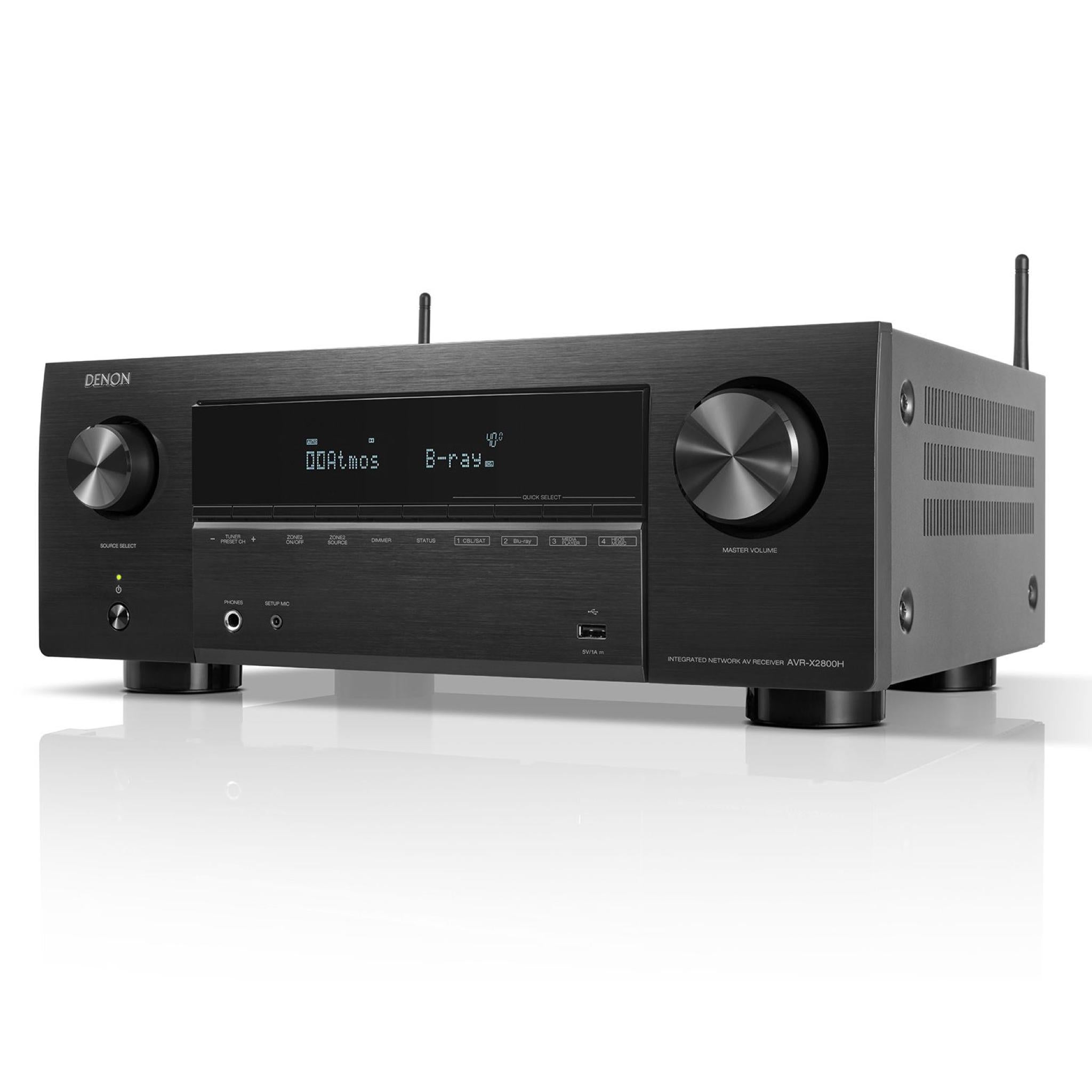 Denon AVR-X2800H - 7.2 Channel 8K AV Receiver, Denon, AV Receiver - AVStore.in