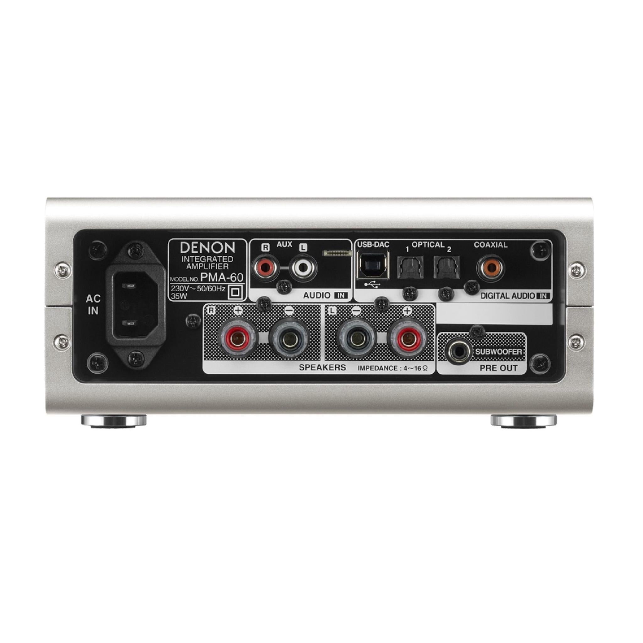 Denon PMA-60 - Integrated Stereo Amplifier - AVStore