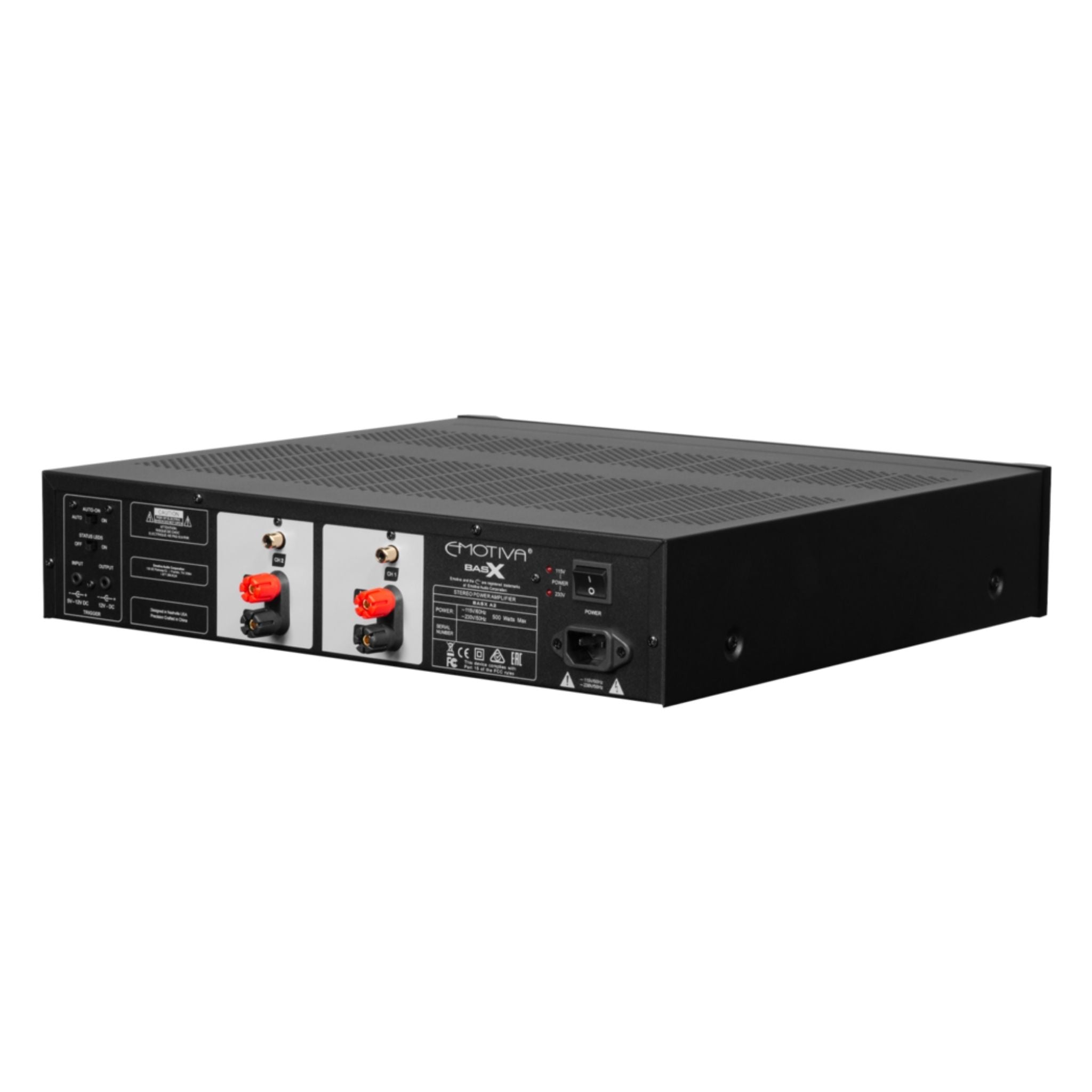 Emotiva BasX A2 - Stereo Power Amplifier - AVStore