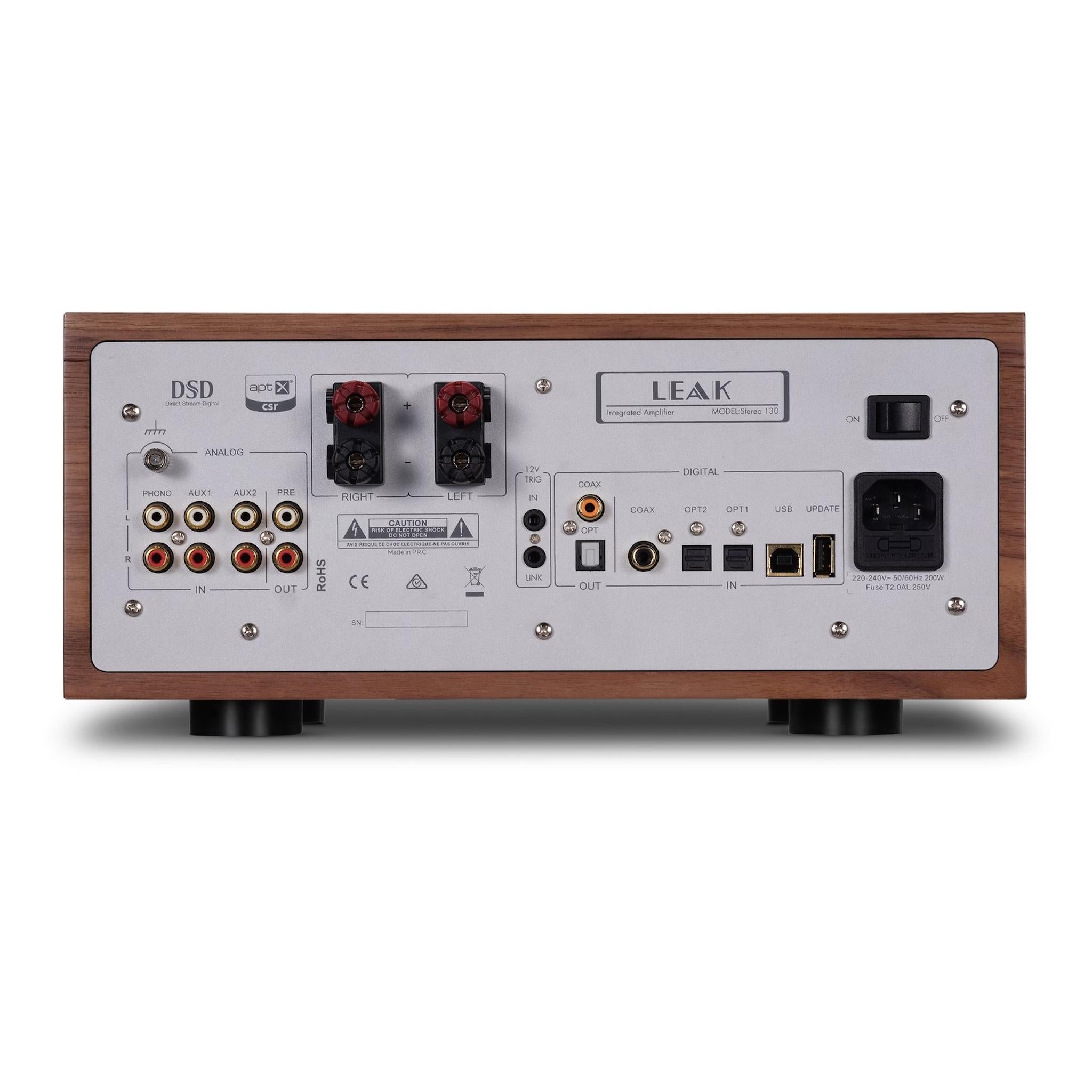 LEAK Audio Stereo 130 - Integrated Stereo Amplifier - AVStore