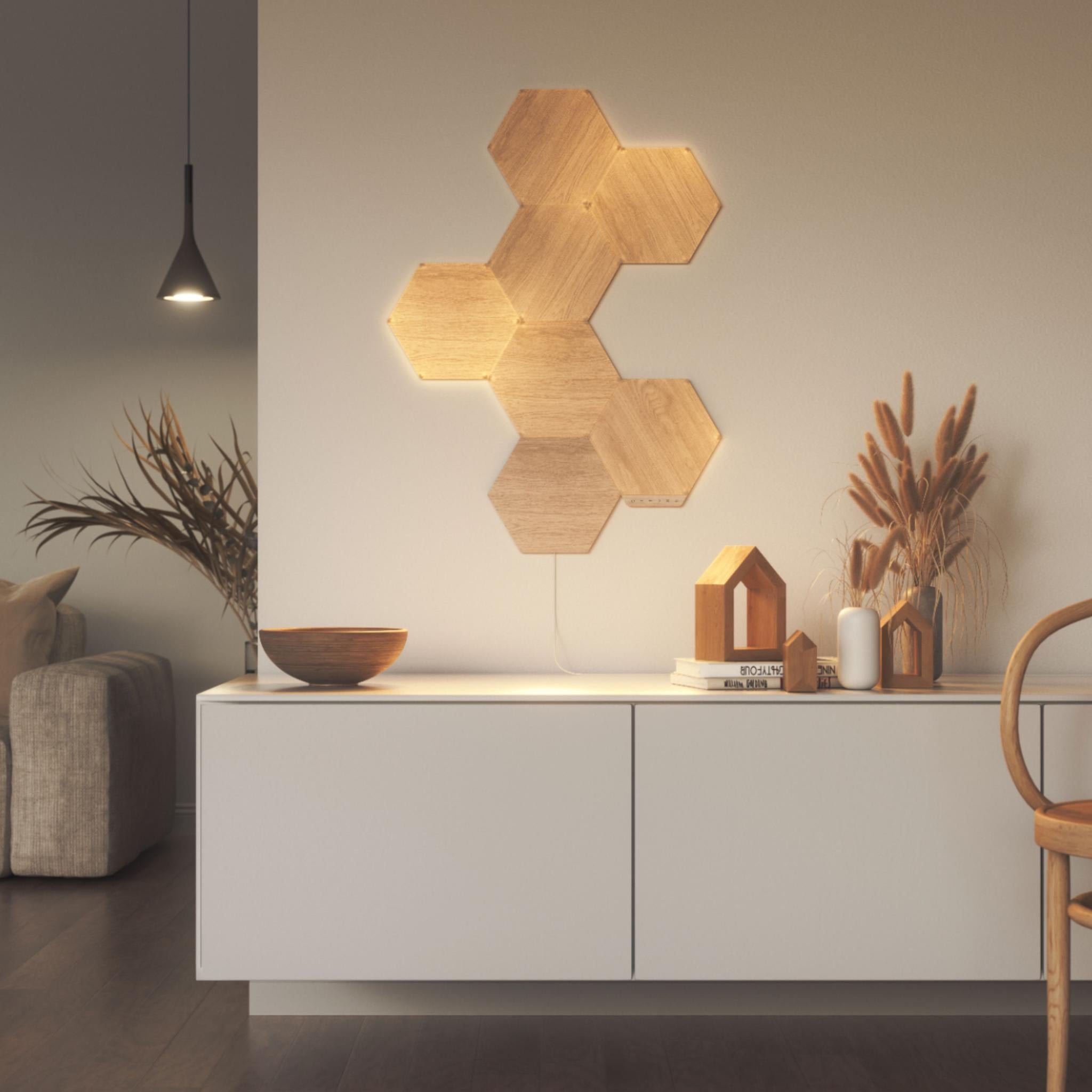 Nanoleaf Elements Smarter Kit - 7 Light Panels - AVStore
