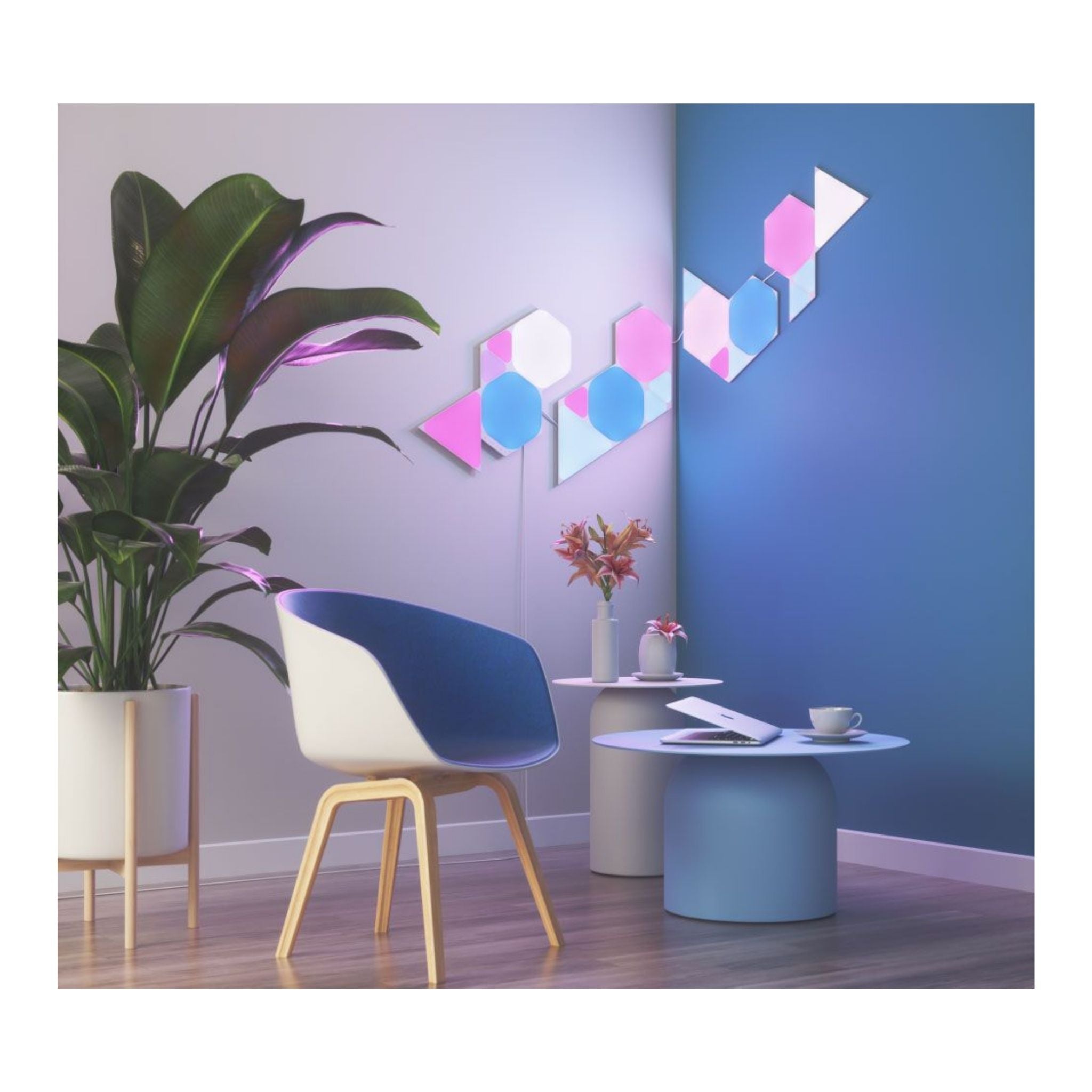Nanoleaf Shapes Triangle Expansion - 3 Light Panels - AVStore