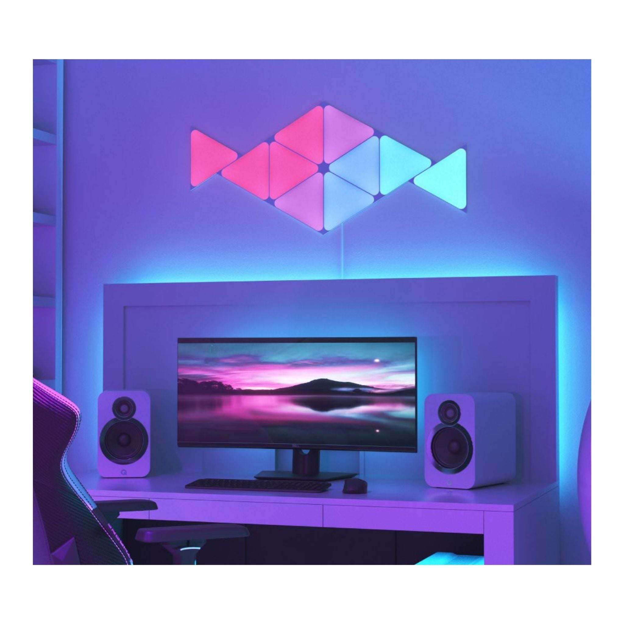 Nanoleaf Shapes Triangle Expansion - 3 Light Panels - AVStore