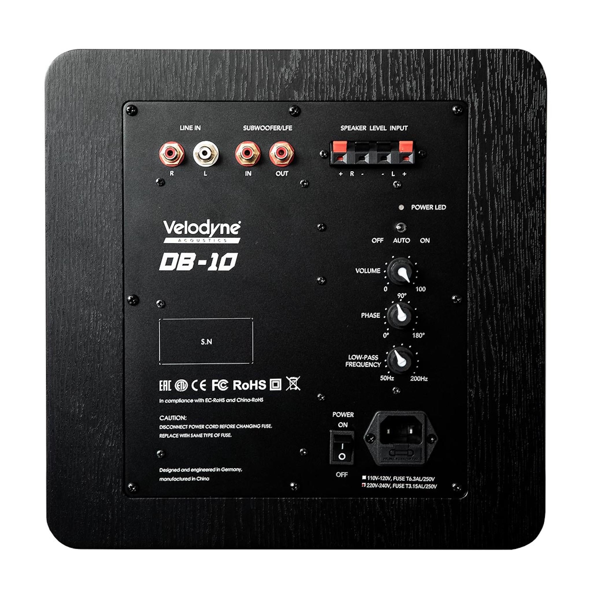 Velodyne Acoustics Deep Blue 10 - Active Subwoofer - AVStore