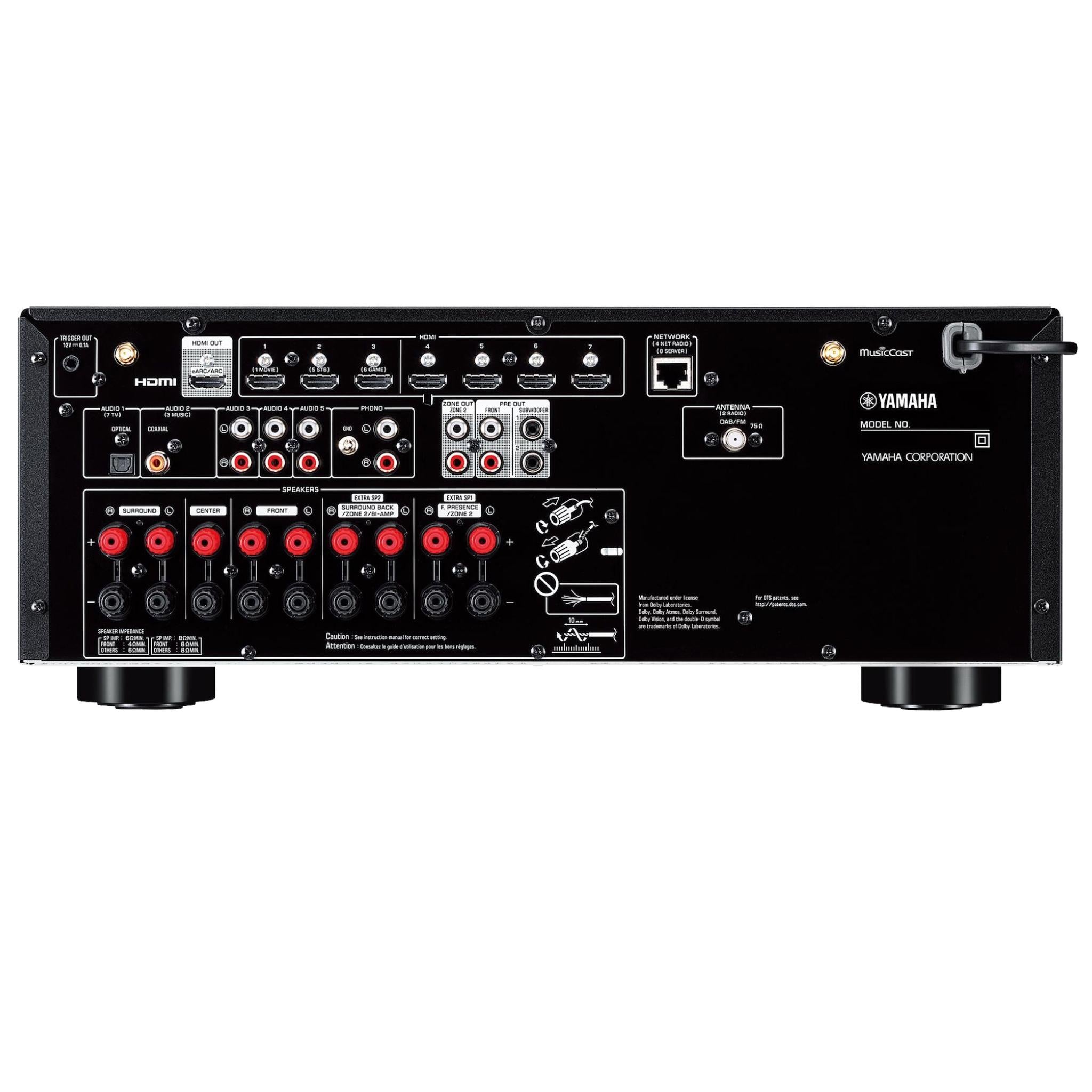 Yamaha RX-V6A - 7.2 Channel AV Receiver - AVStore