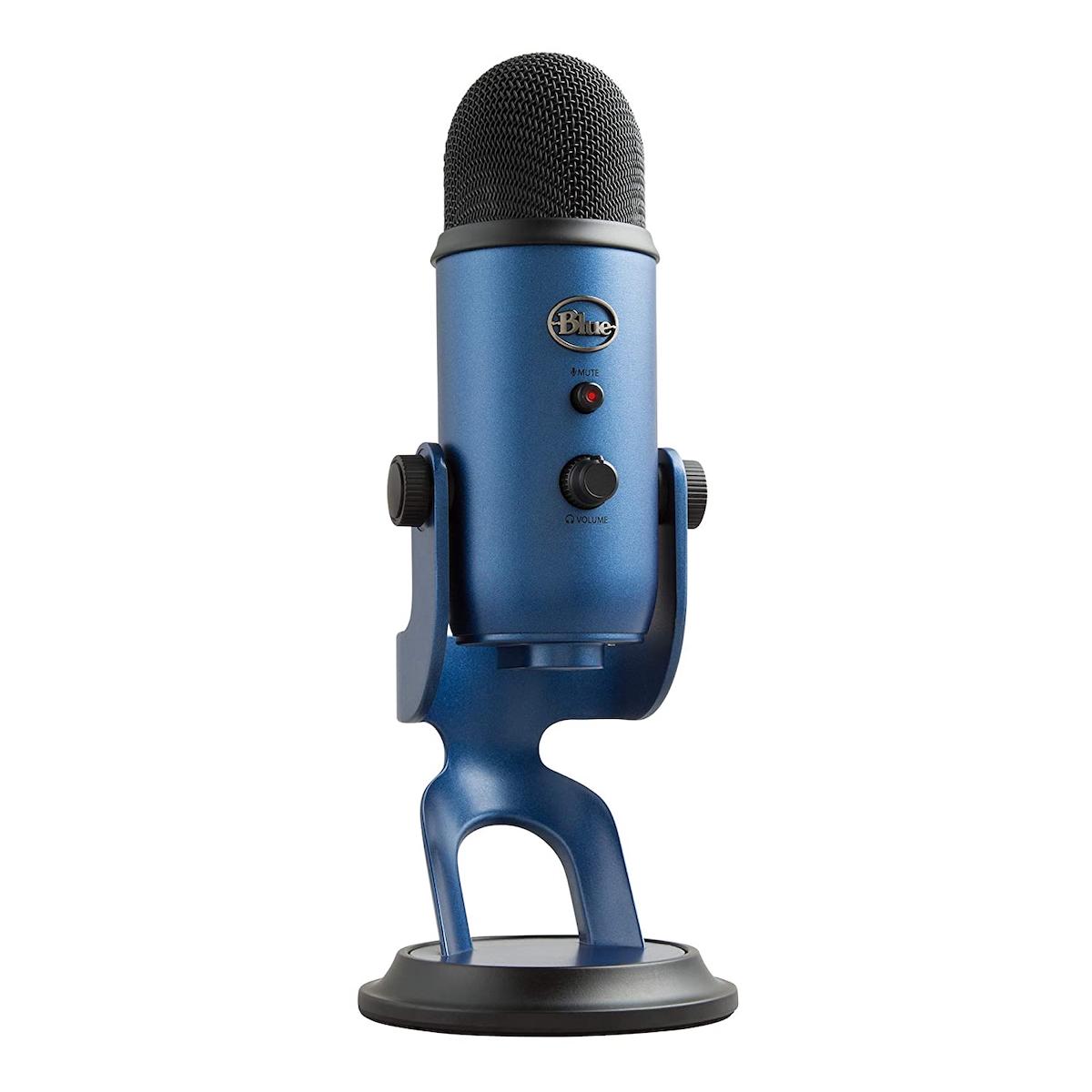 Blue Microphones Yeti Professional Multi-Pattern USB Microphone Midnight Blue