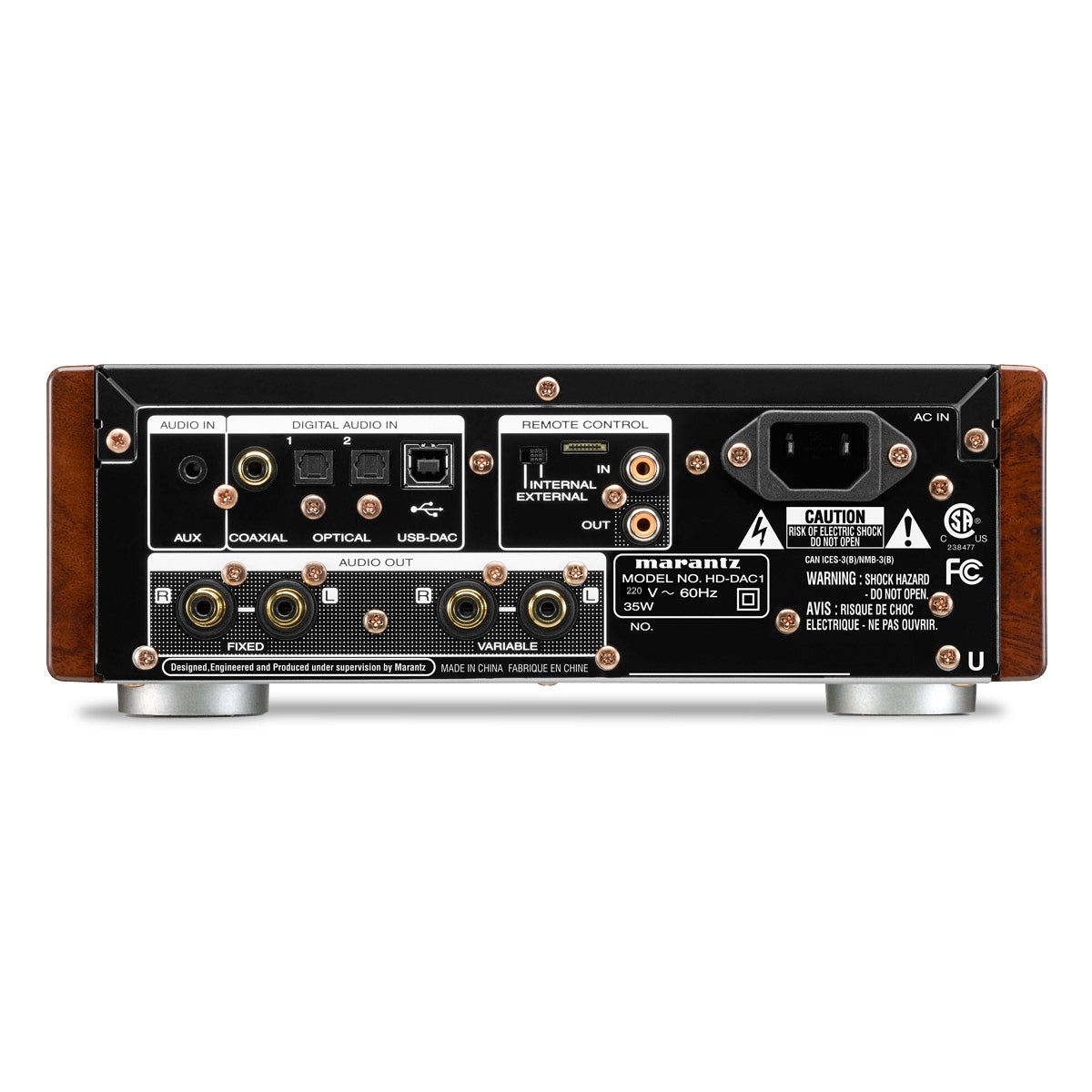 Marantz HD-DAC1 - Headphone Amplifier with DAC Mode - AVStore